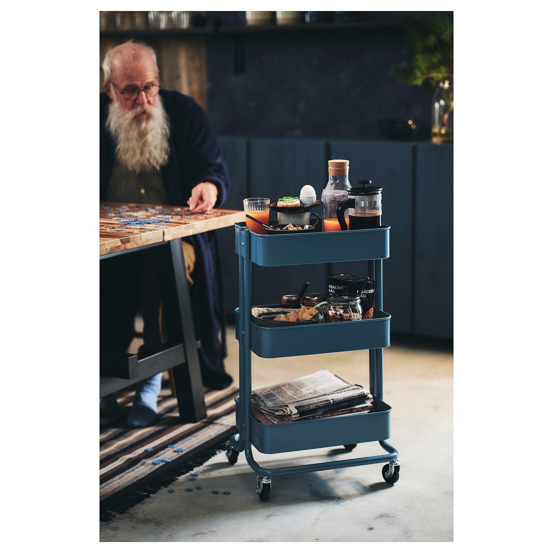 RÅSKOG, trolley, 35x45x77 cm, 105.867.84