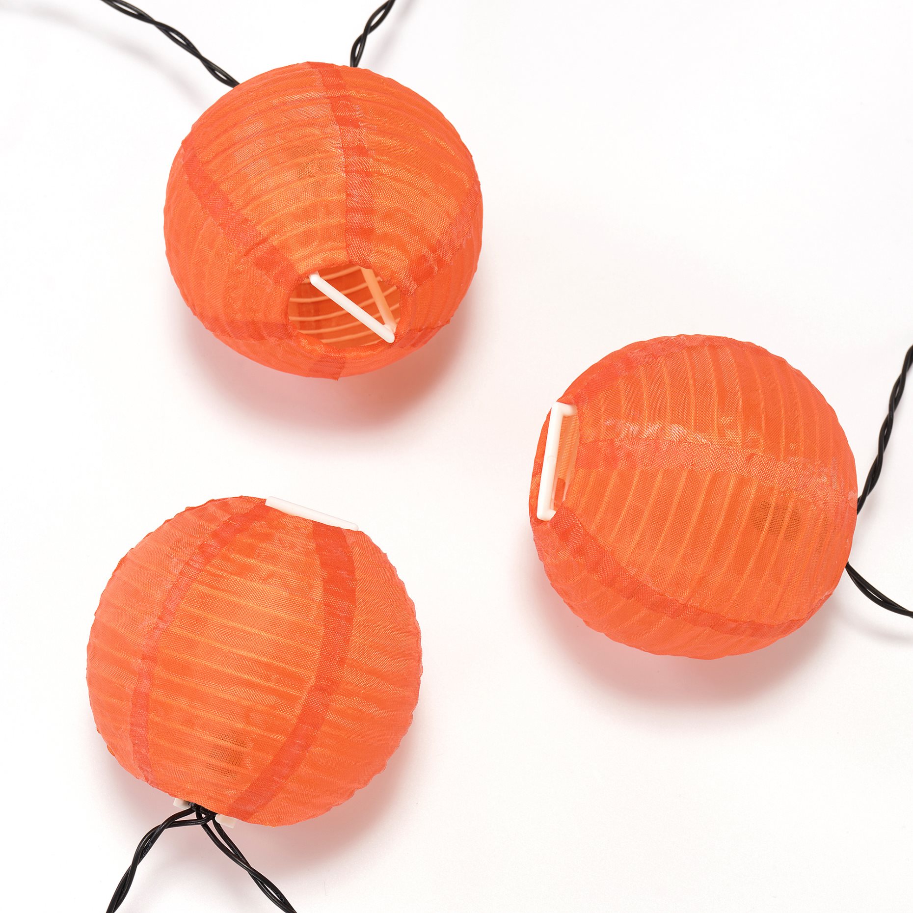 SOLVINDEN, chain with built in LED light source/12 lights/outdoor/battery-operated, 105.932.04