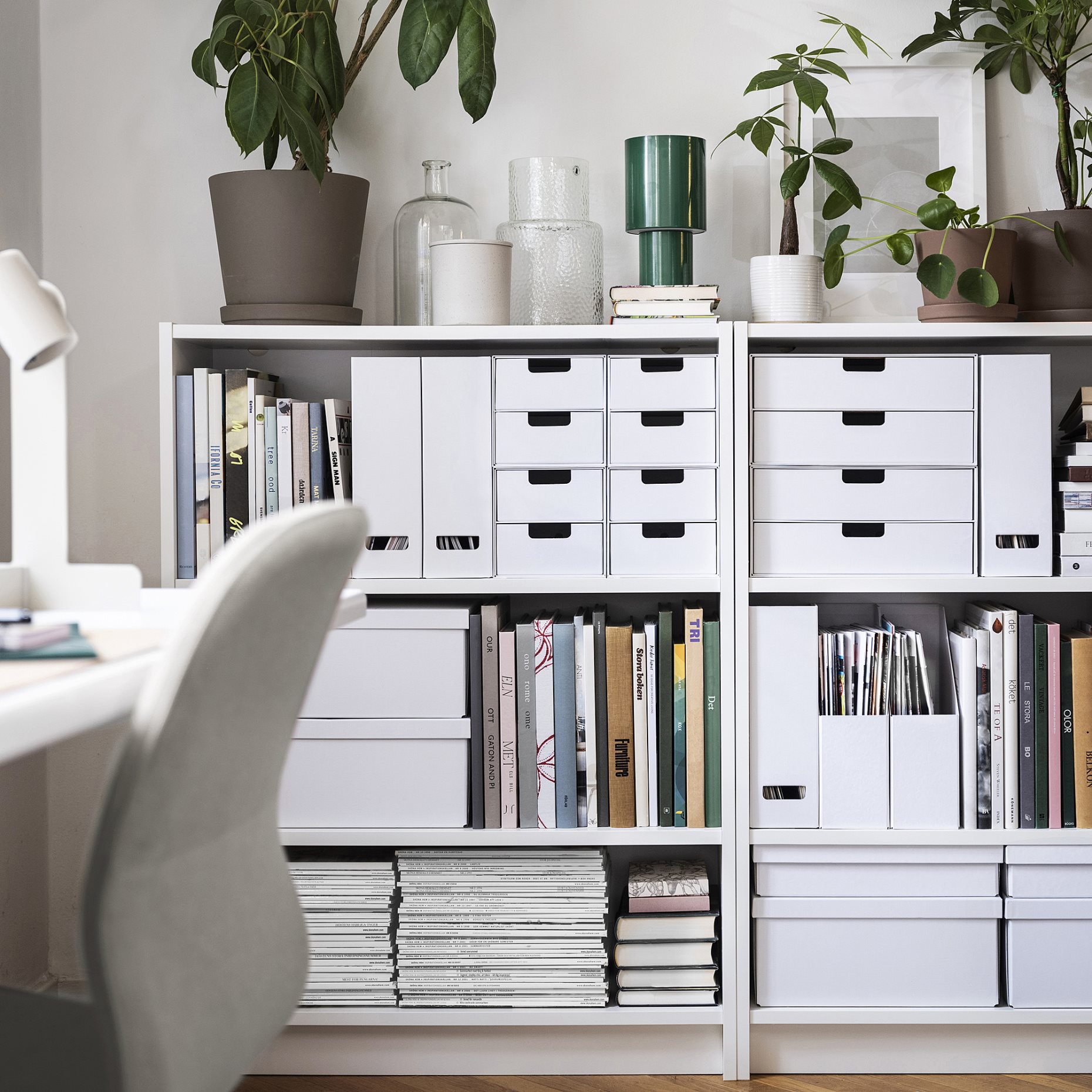 FJÄDERHARV, mini chest with 2 drawers, 32x25 cm, 105.968.96