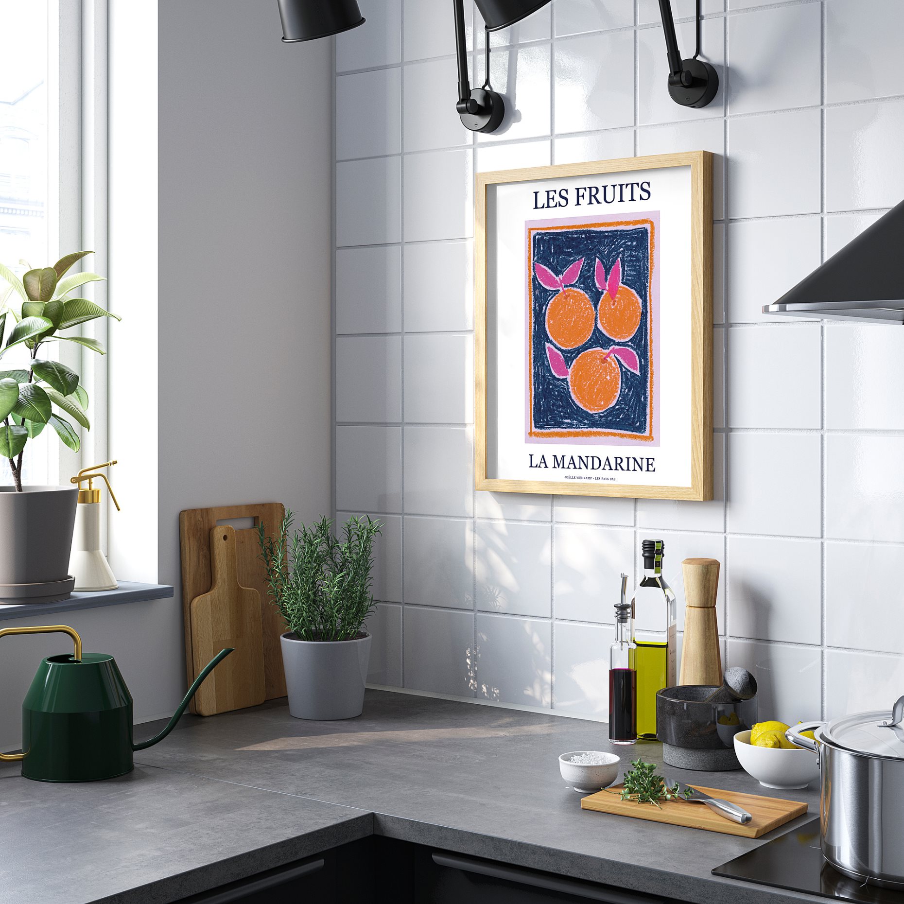 BILD, poster/les fruits, 40x50 cm, 106.019.87