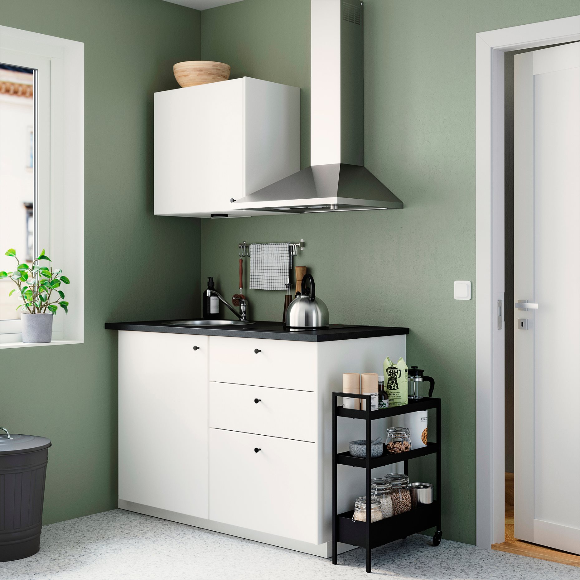 NISSAFORS, trolley, 50.5x19x67 cm, 106.029.82