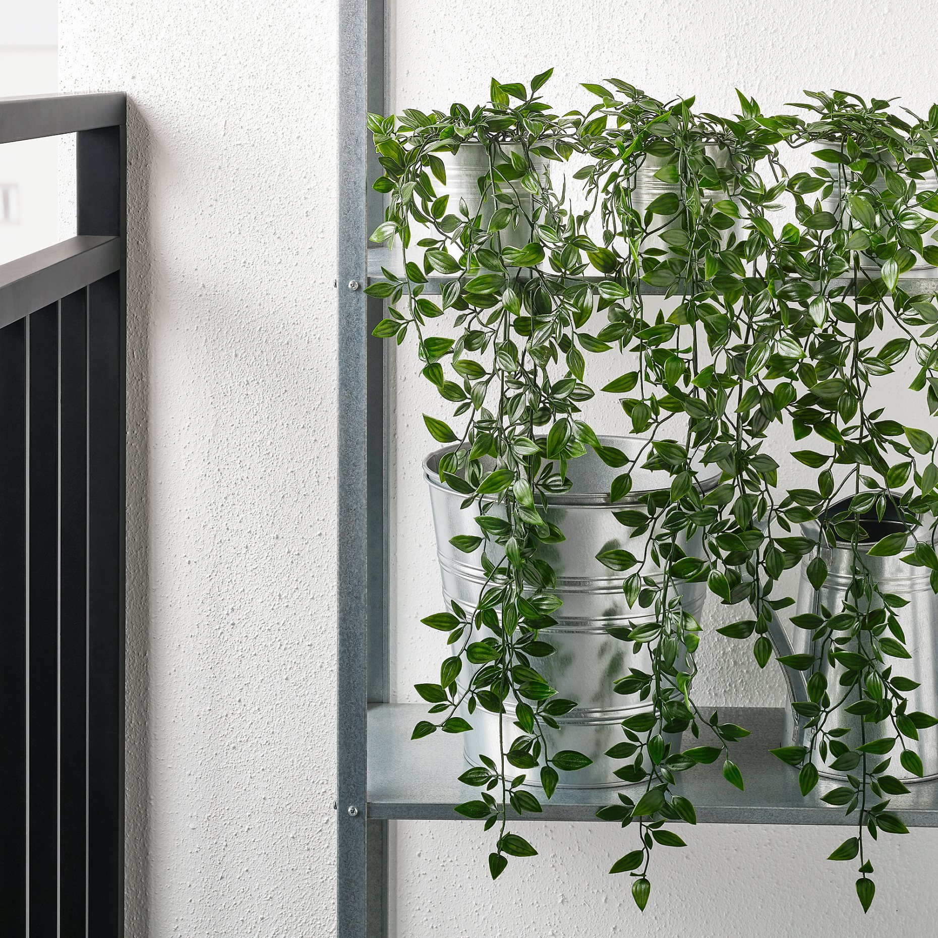 FEJKA, artificial potted plant in/outdoor hanging, 9 cm, 106.152.58