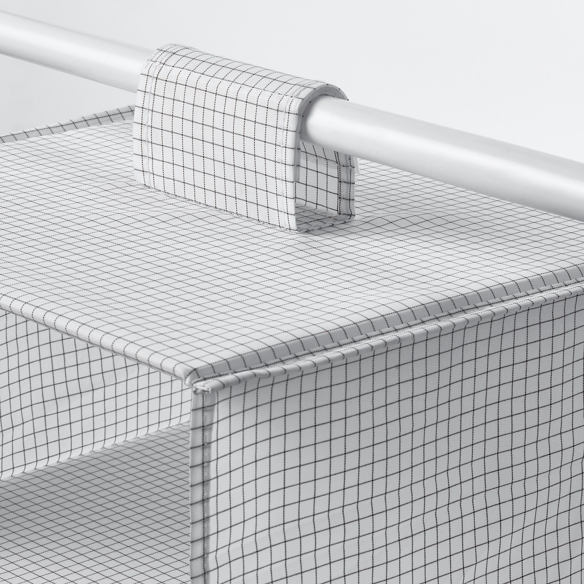 STUK, hanging storage with 7 compartments, 30x30x90 cm, 106.215.46