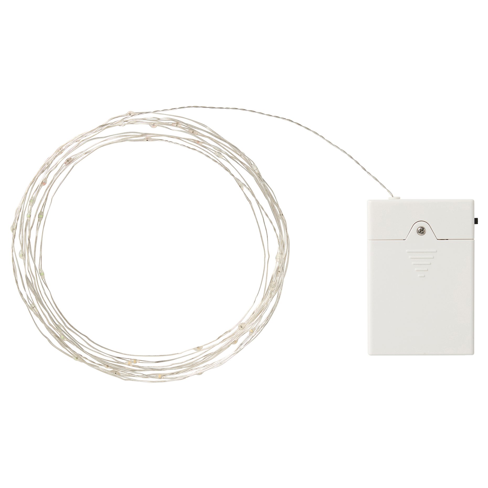 STRÅLA, lighting chain with built-in LED light source/battery-operated, 106.335.54