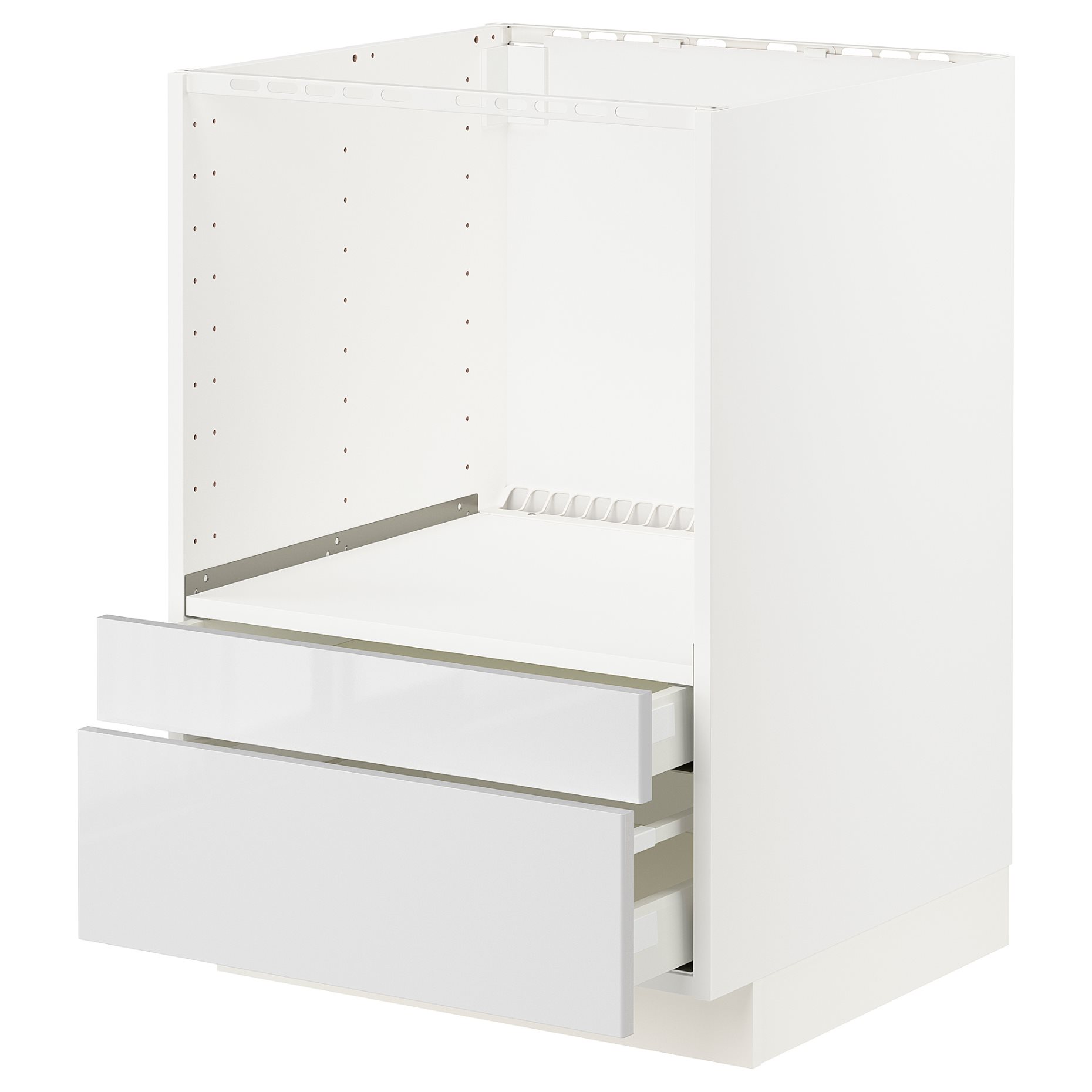 METOD/MAXIMERA, base cabinet for combi microwave/drawers, 191.100.32