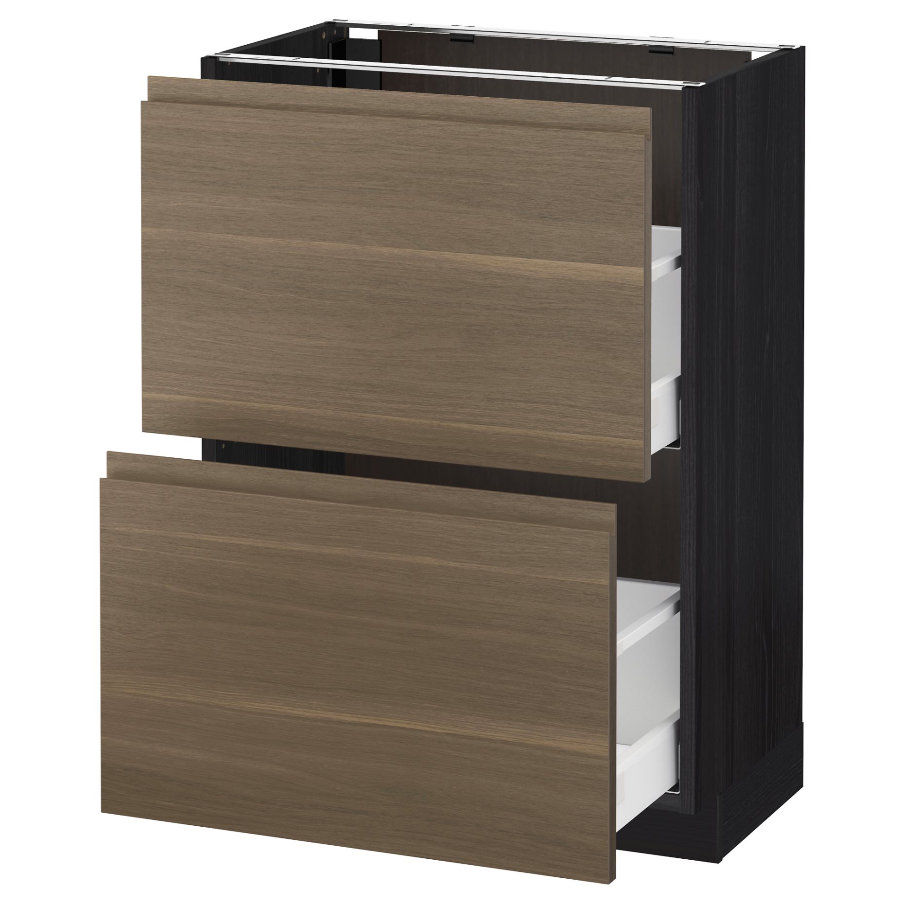 METOD/MAXIMERA, base cabinet with 2 drawers, 191.317.65