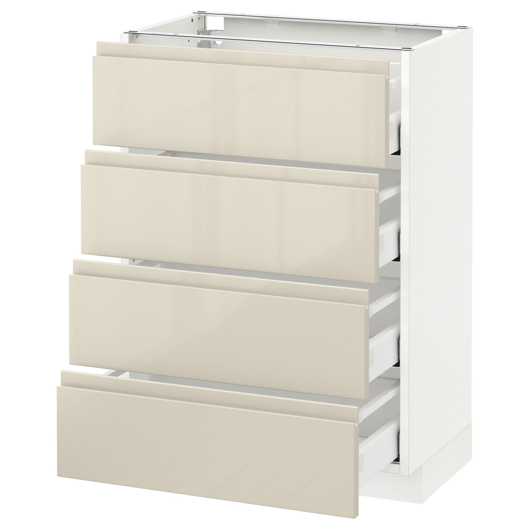 METOD/MAXIMERA, ντουλάπι βάσης 4 συρτάρια, 191.681.84