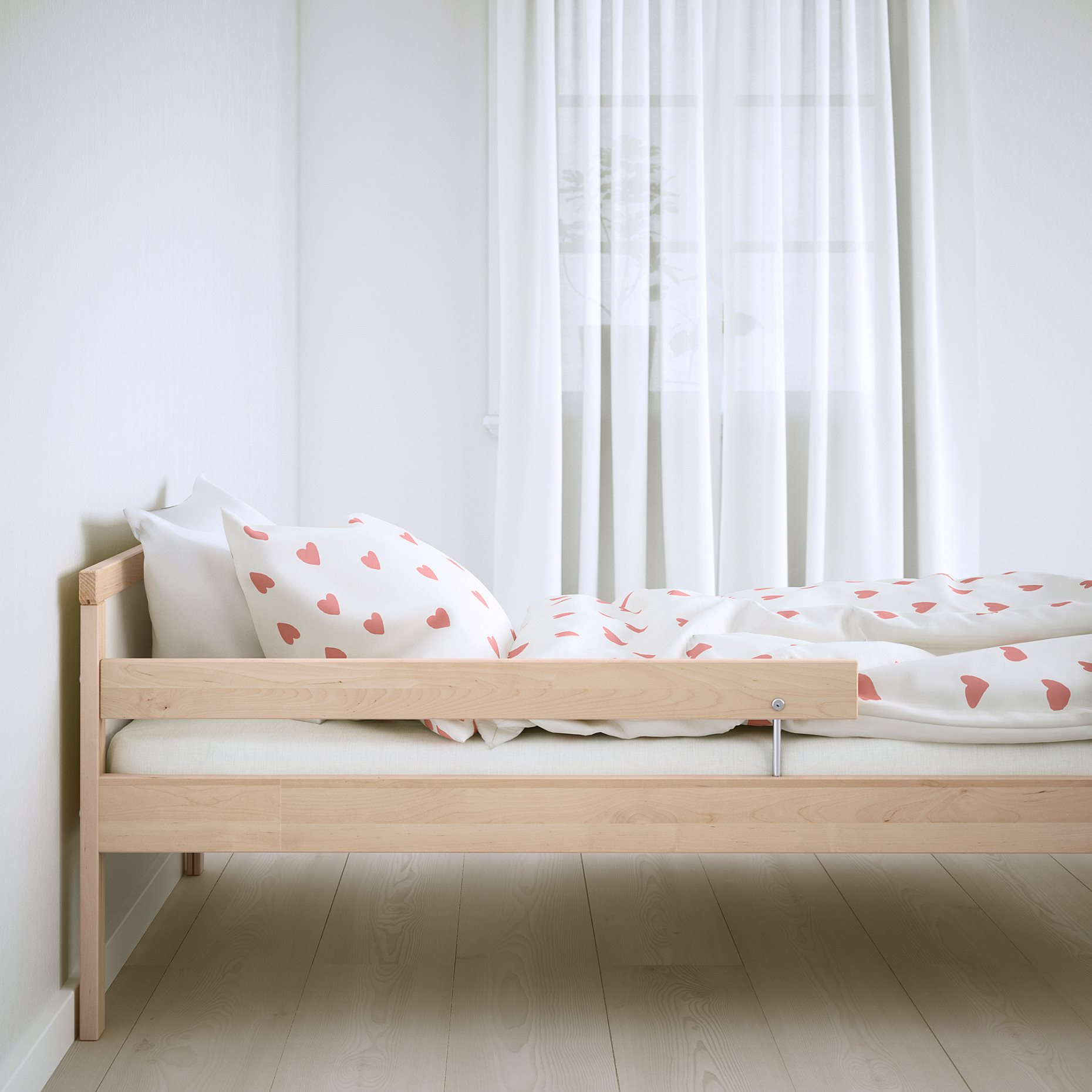 SNIGLAR, bed frame with slatted bed base, 191.854.33