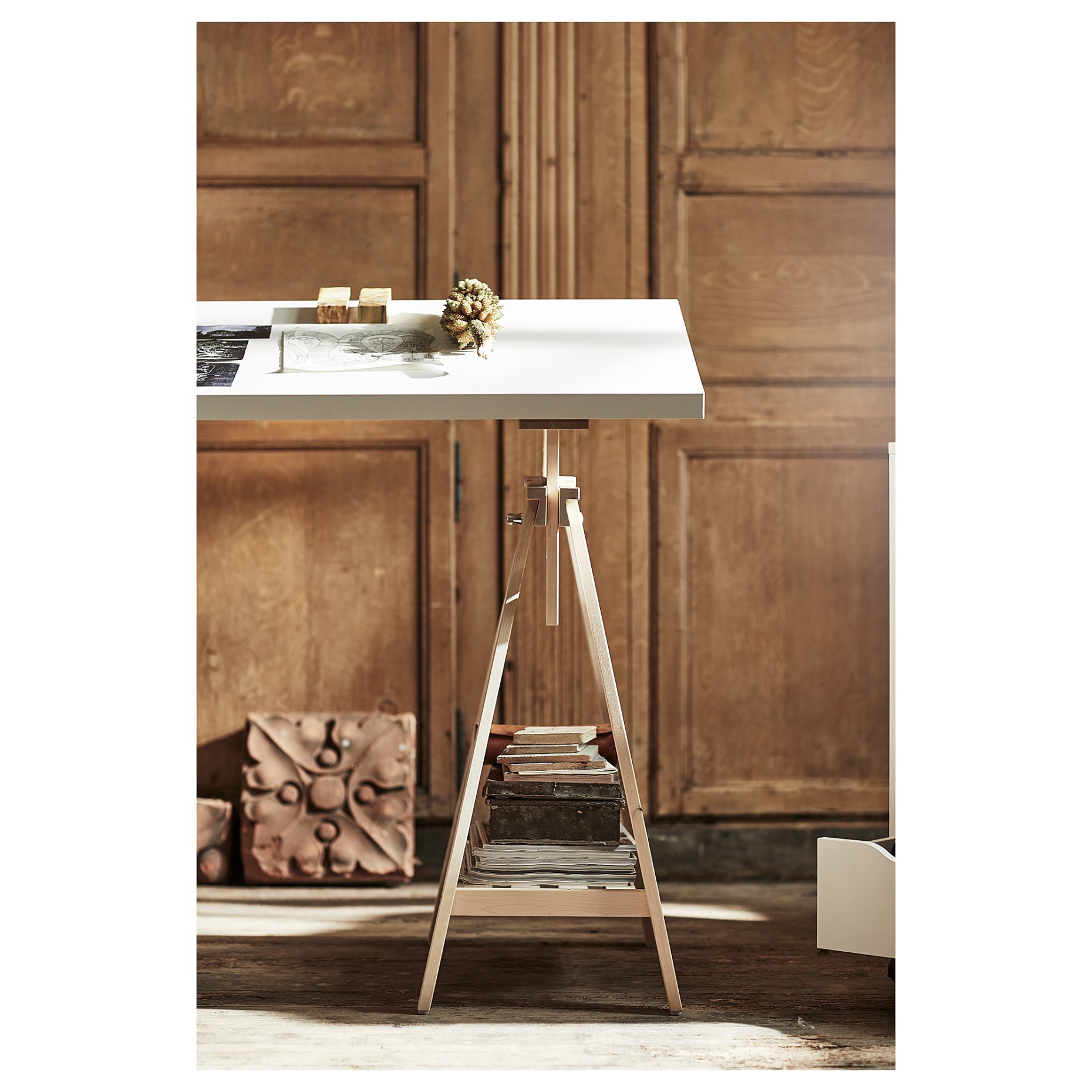 LAGKAPTEN/MITTB, desk, 140x60 cm, 194.171.93