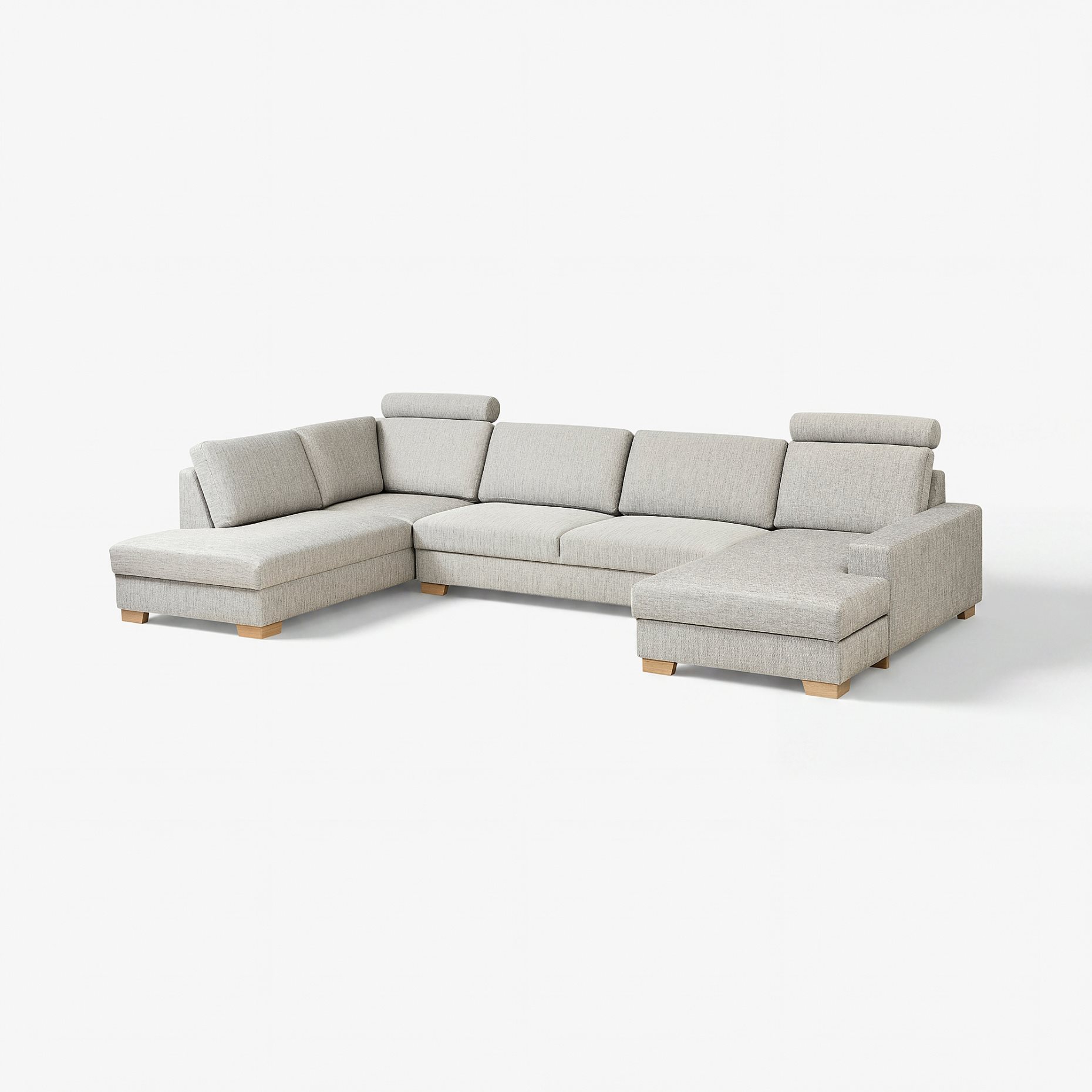 SÖRVALLEN, corner sofa 5-seat with chaise longue/right, 194.194.08