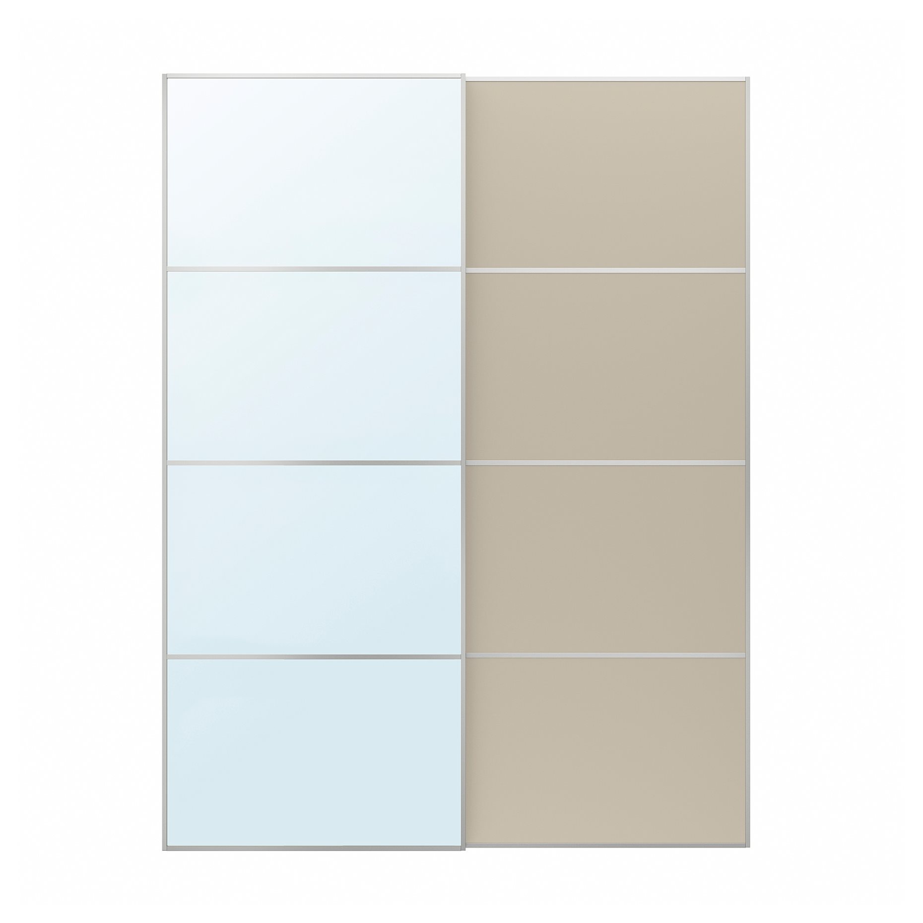 AULI/MEHAMN, pair of sliding doors, 150x201 cm, 194.368.51