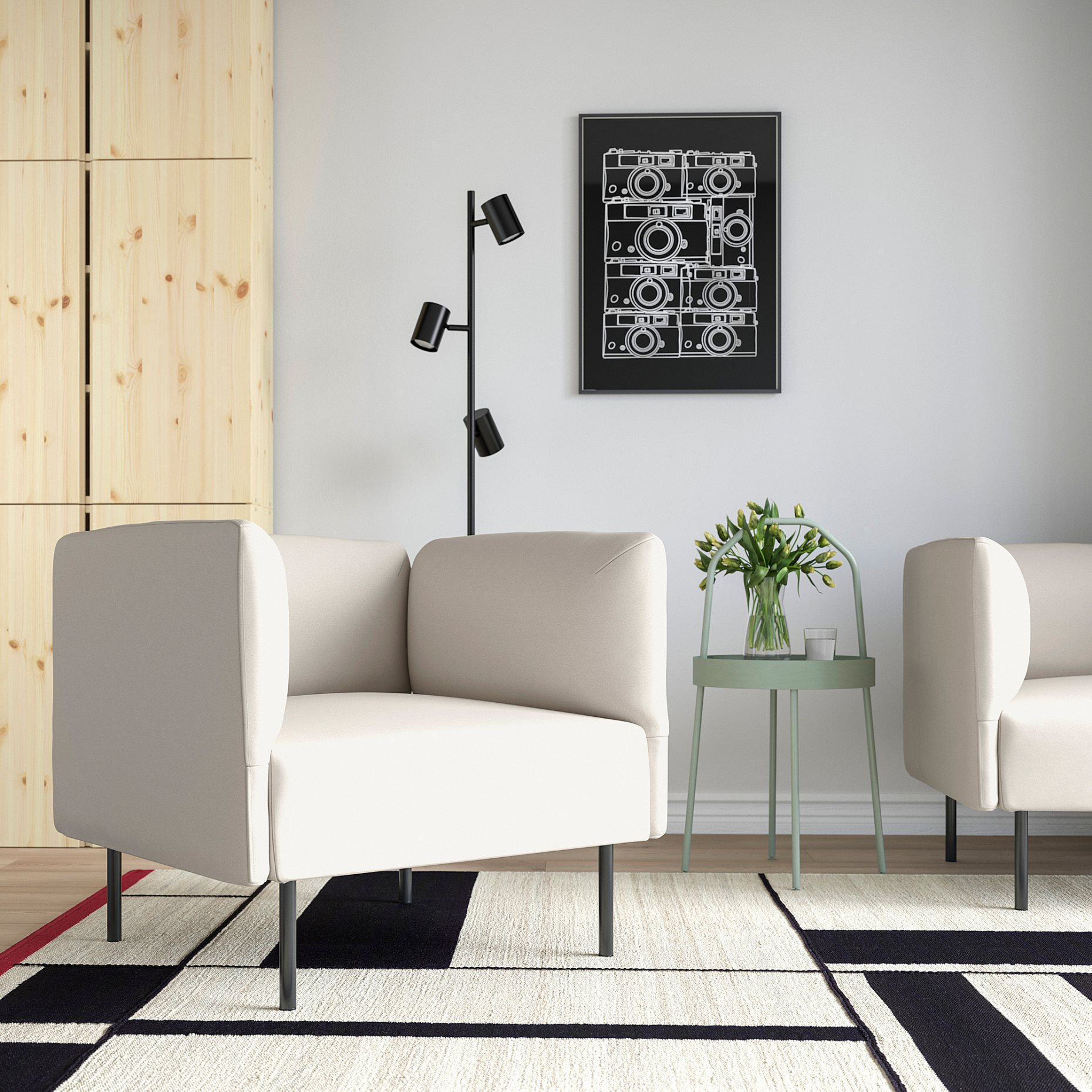 LILLEHEM, armchair, 194.703.26