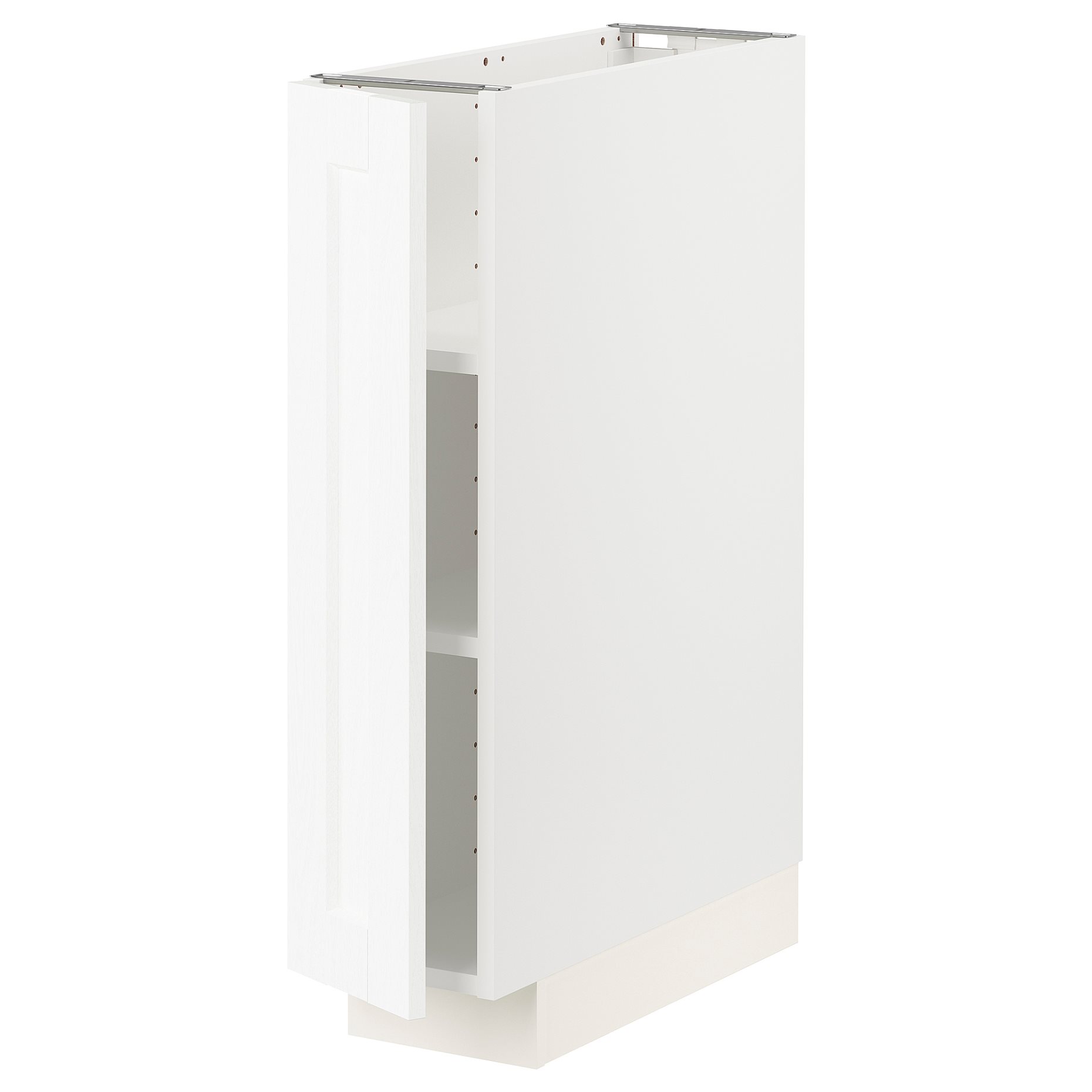METOD, base cabinet with shelves, 20x60 cm, 194.733.63