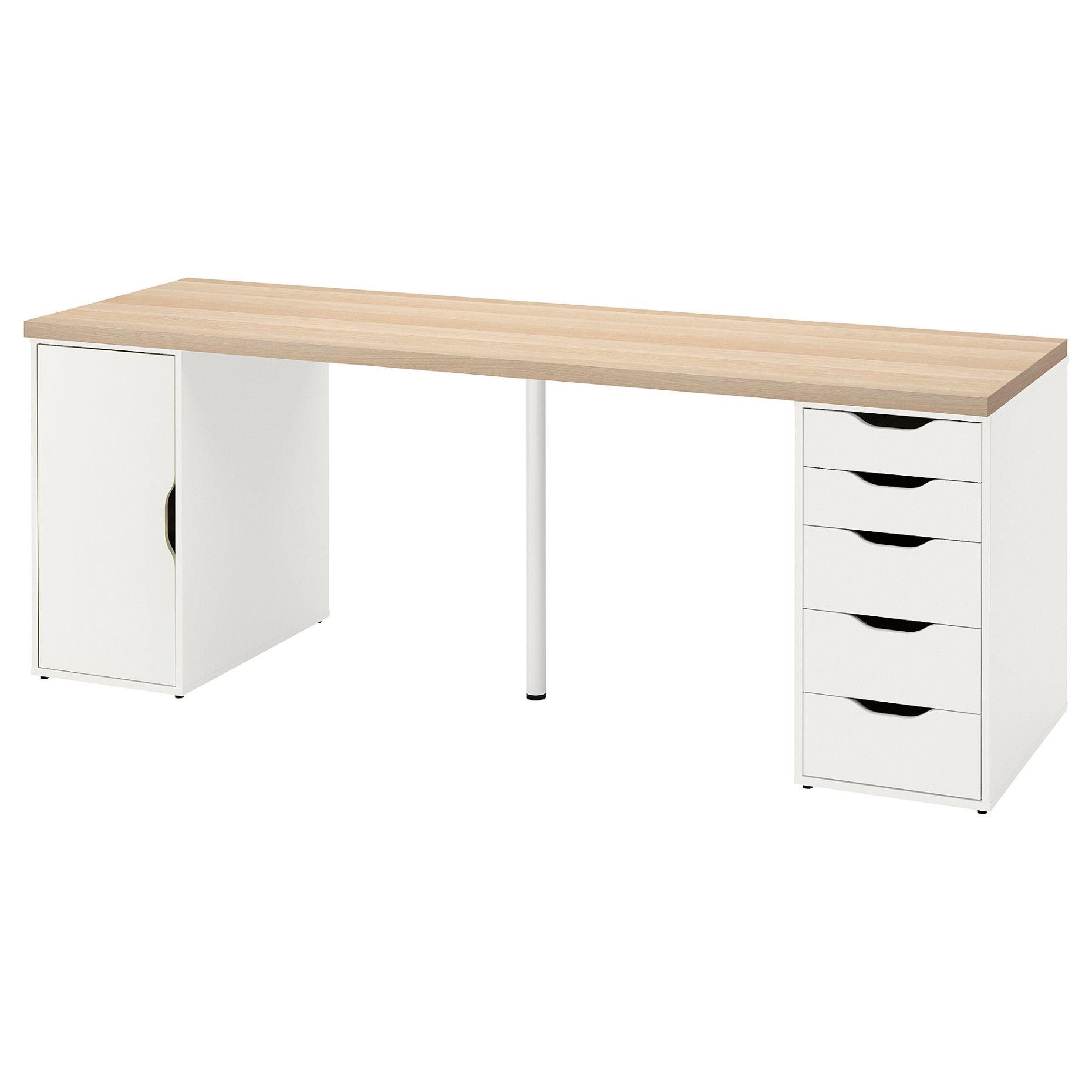 LAGKAPTEN/ALEX, desk, 200x60 cm, 195.217.07