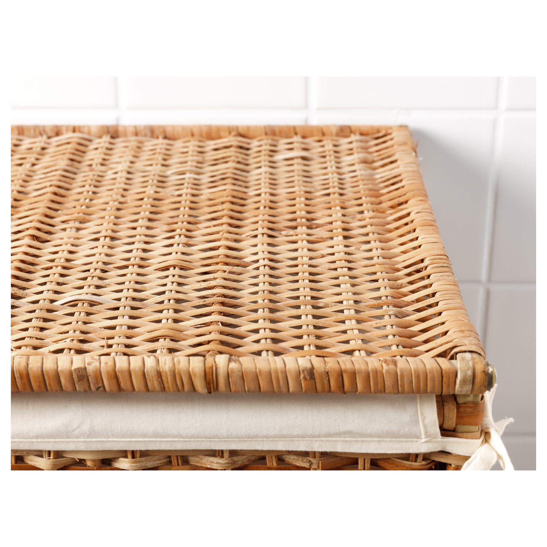 BRANÄS, laundry basket with lining, 202.147.31