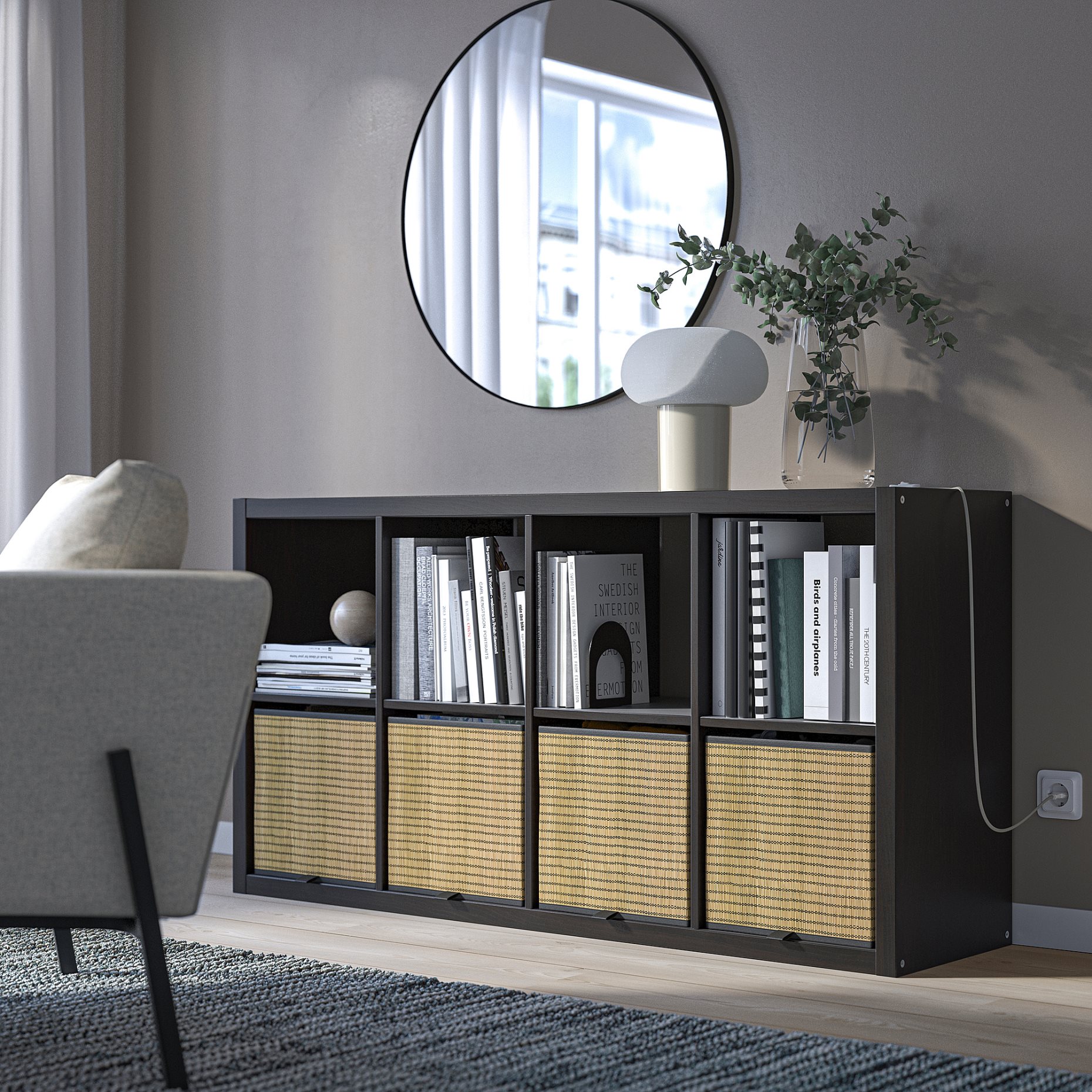 KALLAX, shelving unit, 202.758.85
