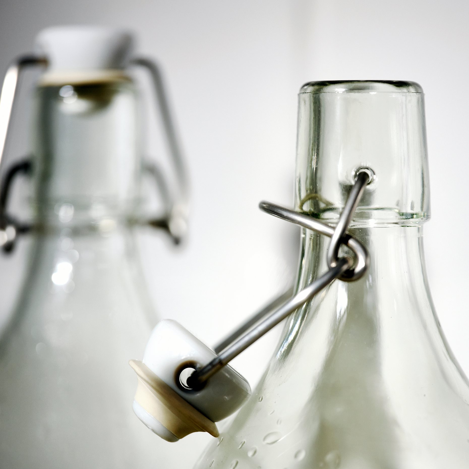 KORKEN, bottle with stopper, 203.224.72