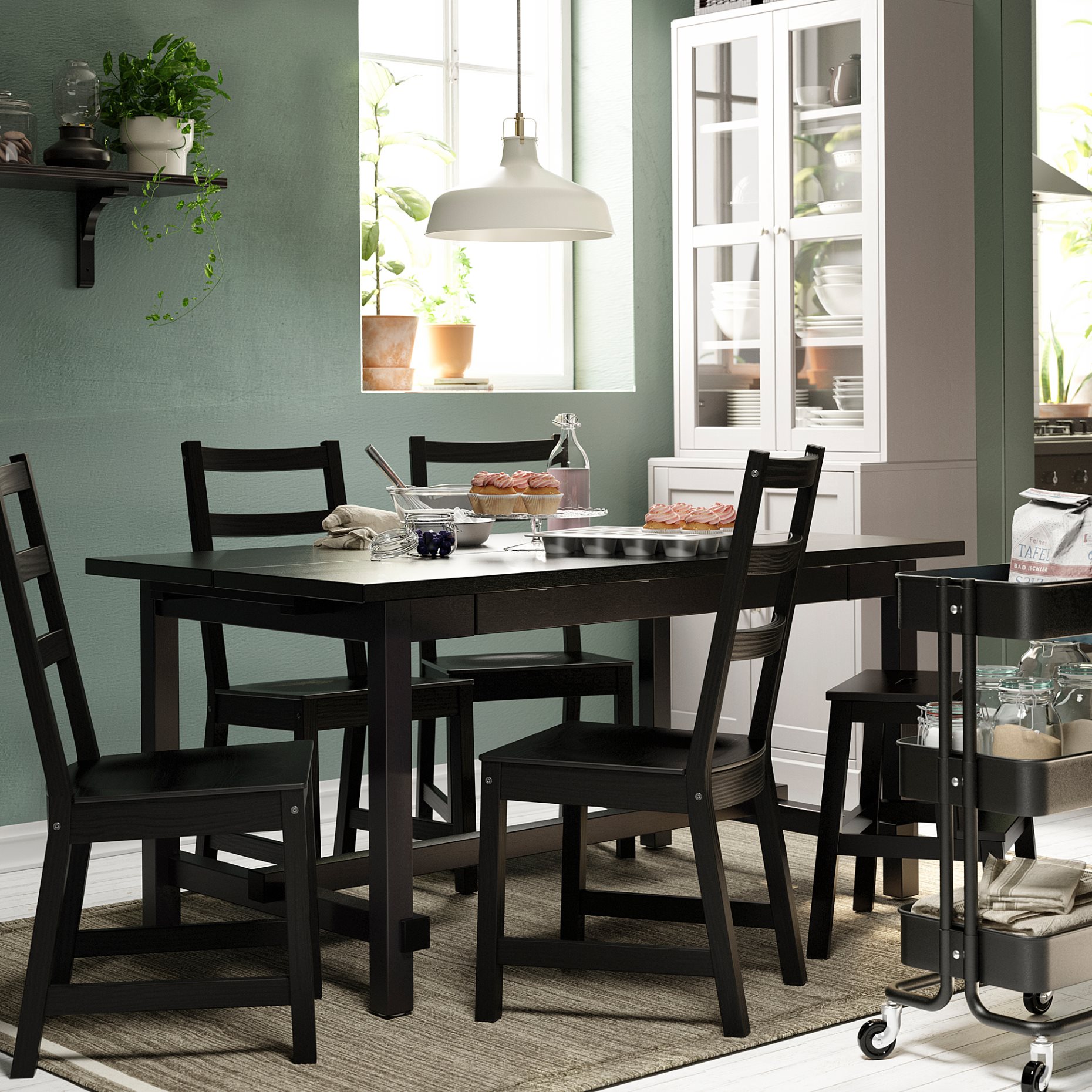 NORDVIKEN, επεκτεινόμενο τραπέζι, 203.687.14