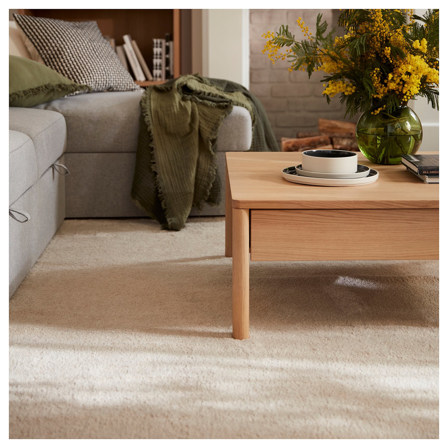 STOENSE, rug low pile, 200x300 cm, 204.268.08