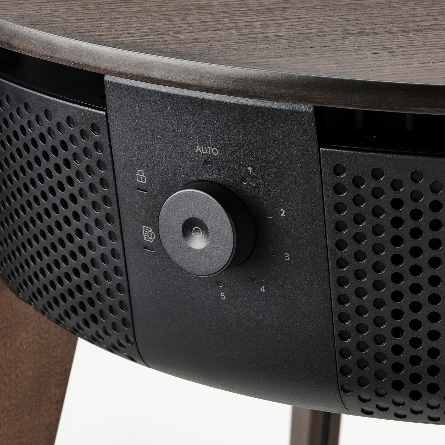 STARKVIND, table with air purifier, 205.019.54