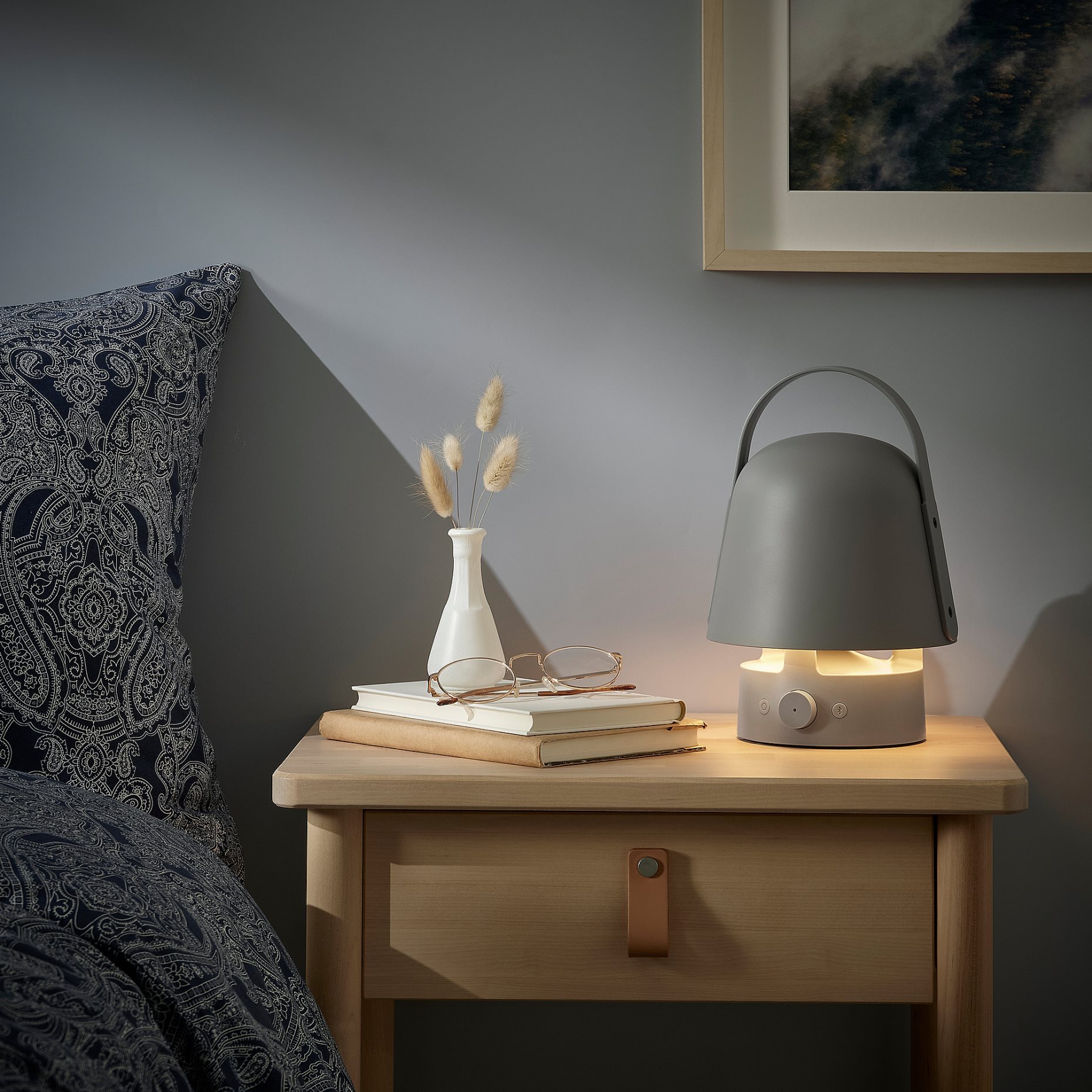 VAPPEBY, bluetooth speaker lamp outdoor, 205.107.36