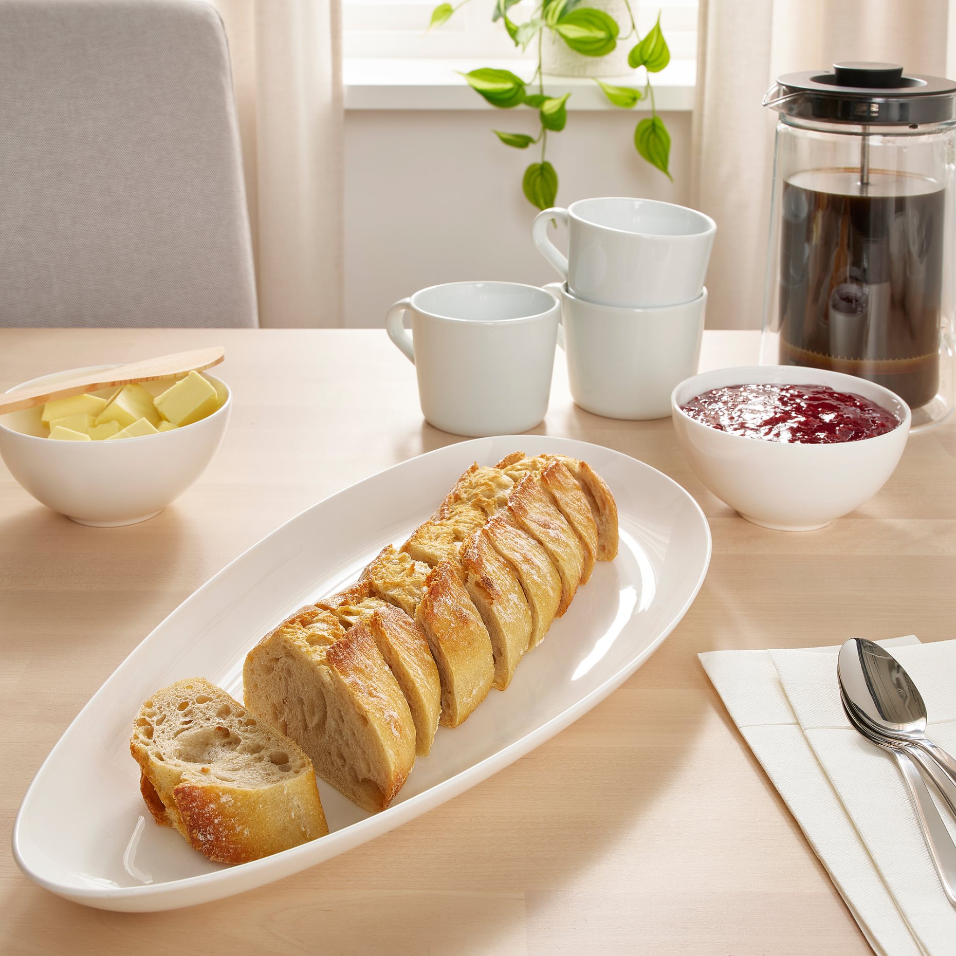 FRÖJDEFULL, serving plate, 40x19 cm, 205.197.32