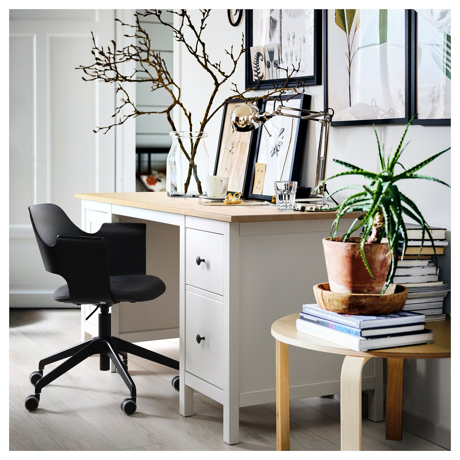 HEMNES, γραφείο, 155x65 cm, 205.350.44