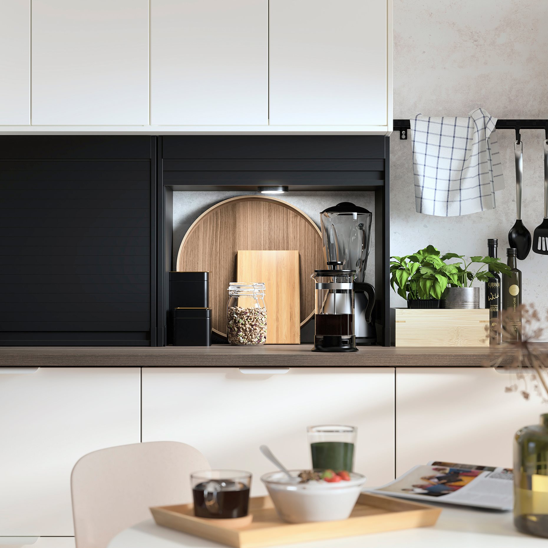 TITTEBO, tambour storage for small appliances, 60 cm, 205.502.75