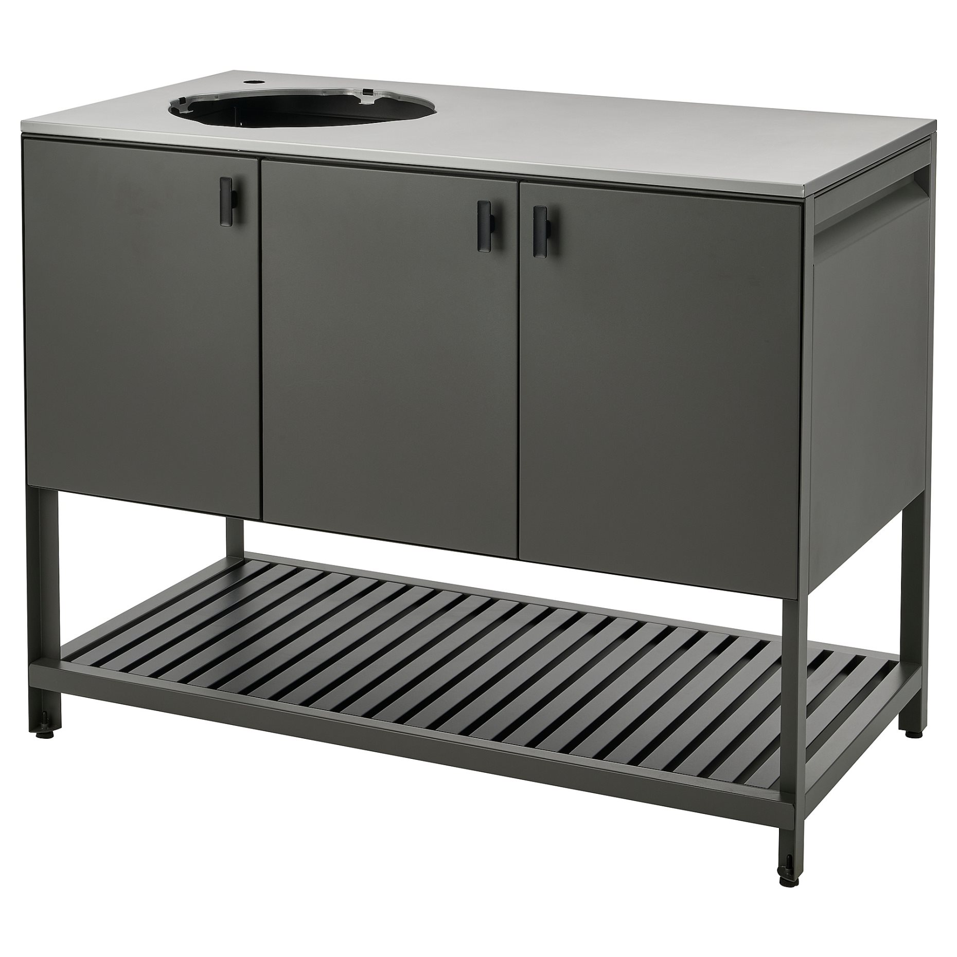 BATSKAR, closed kitchen unit for sink/outdoor, 120x60 cm, 205.533.73