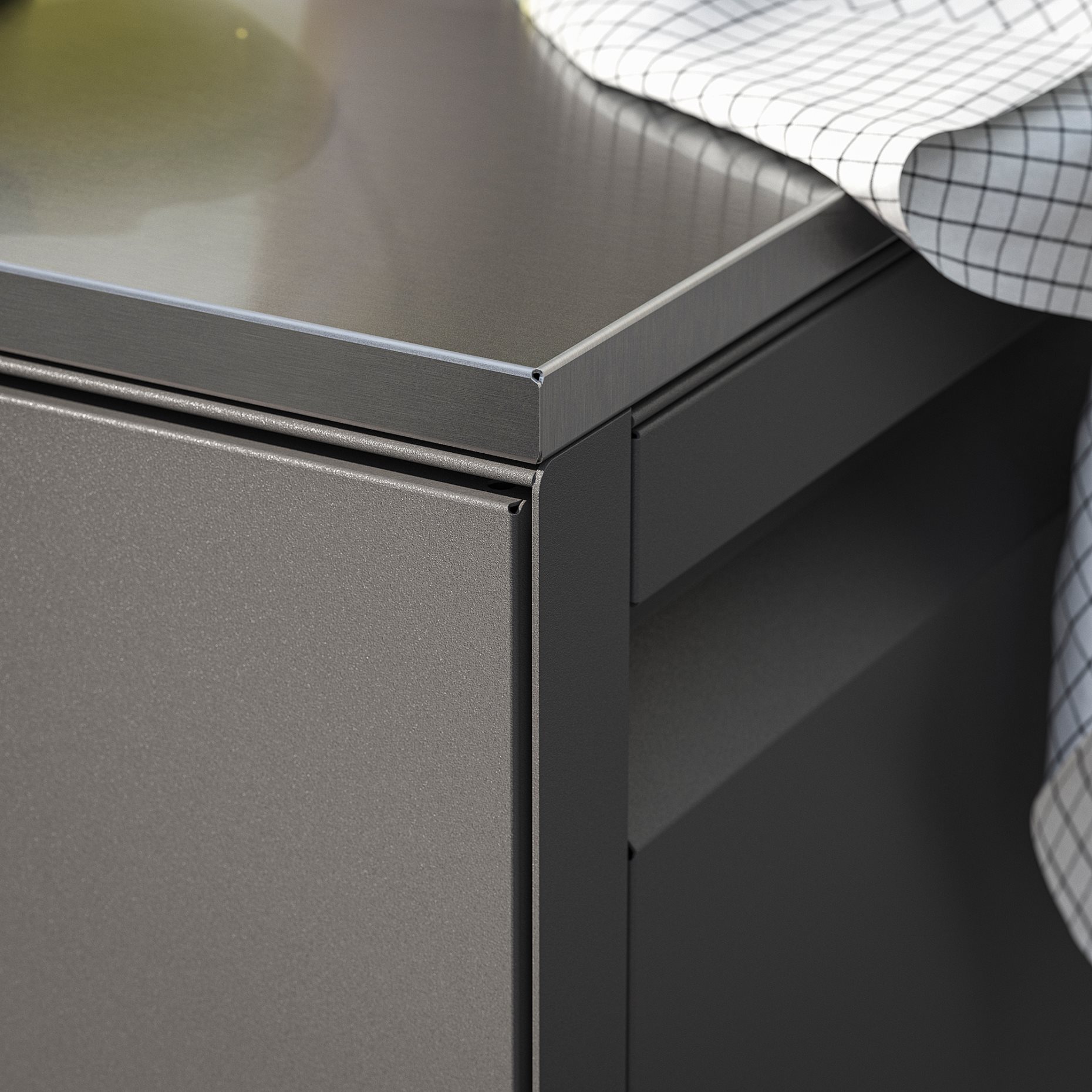 BATSKAR, closed kitchen unit for sink/outdoor, 120x60 cm, 205.533.73