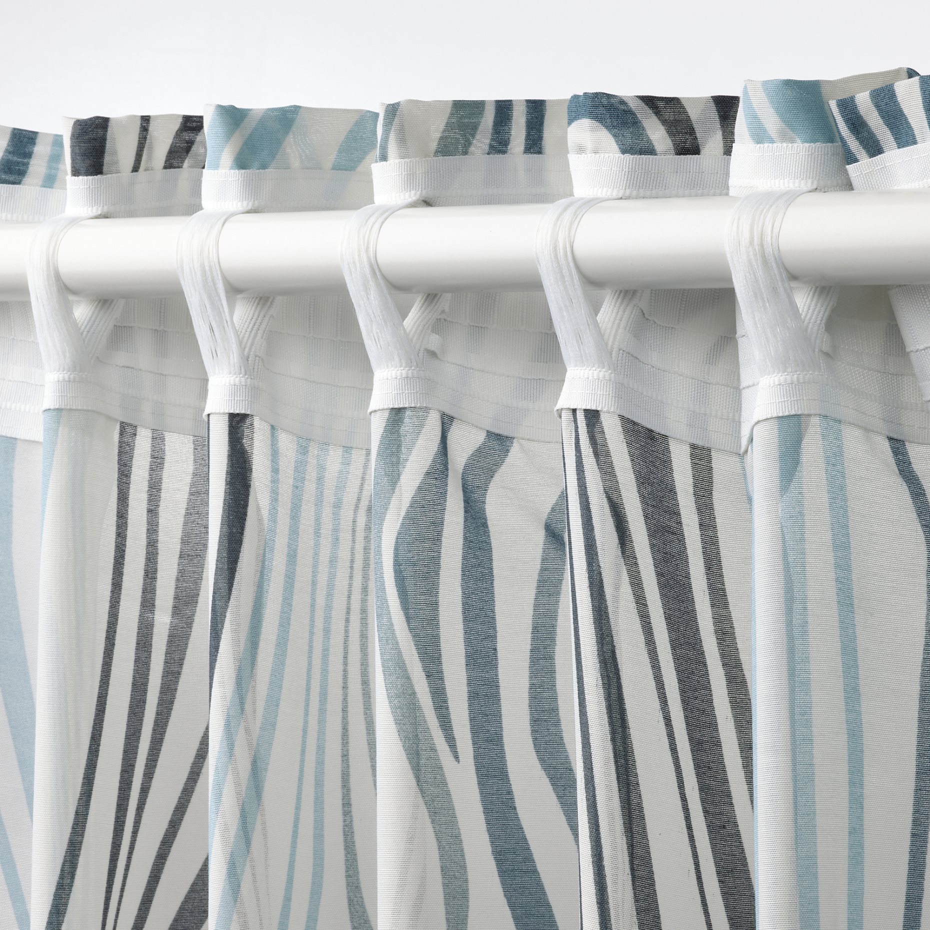 KLIPPNEJLIKA, curtains 1 pair, 145x300 cm, 205.621.22
