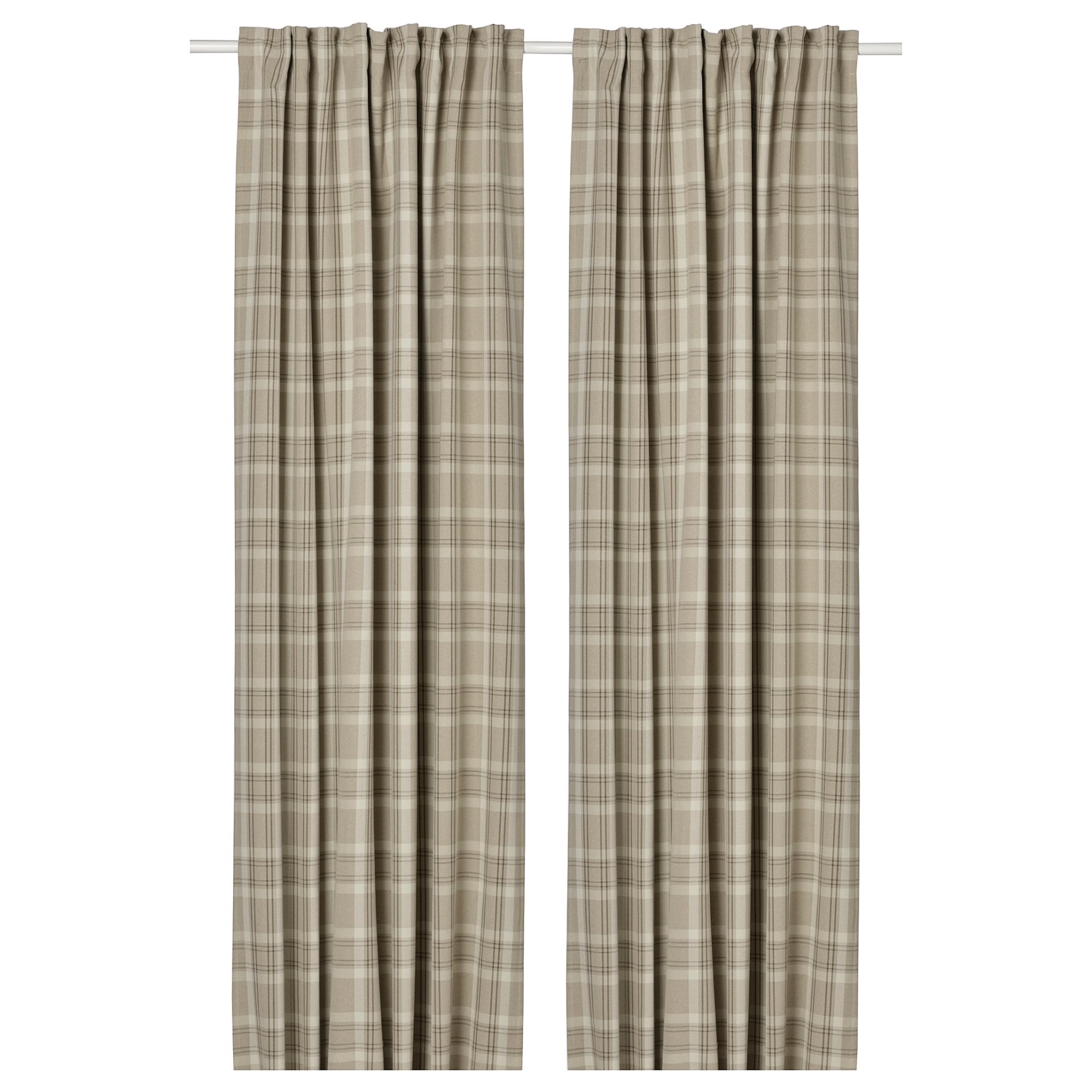 HAGGVECKMAL, room darkening curtains 1 pair, 145x300 cm, 205.690.29