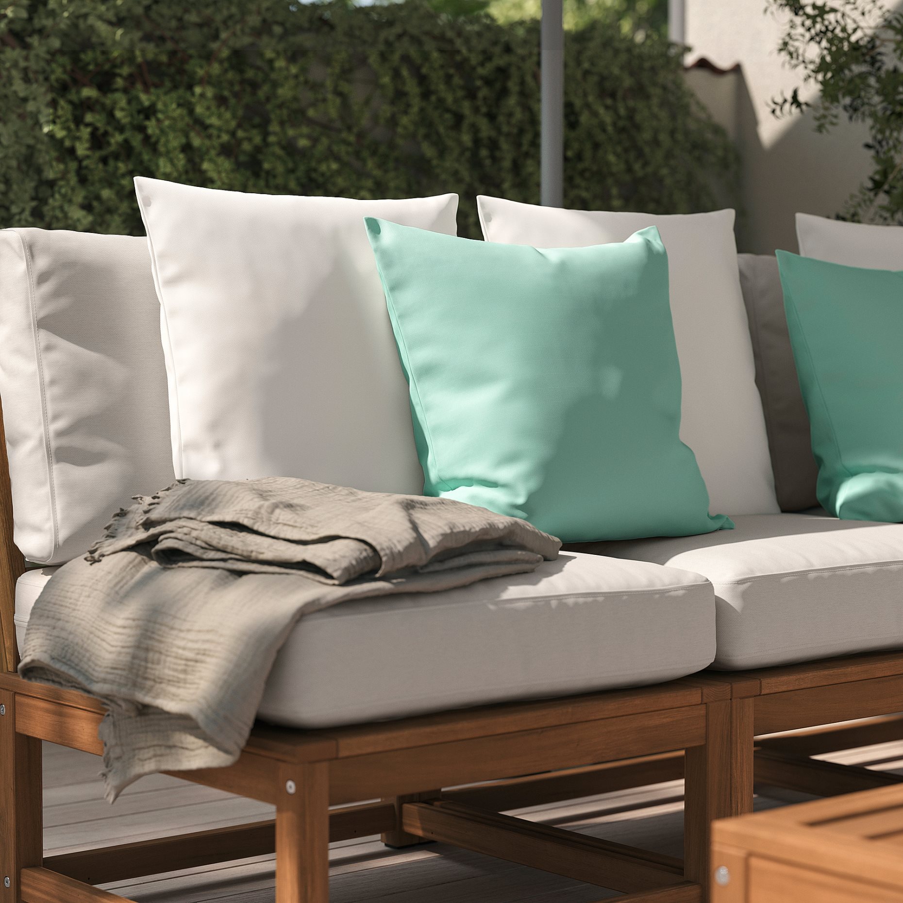 HJARTERO, cushion cover outdoor/indoor, 65x65 cm, 205.830.73