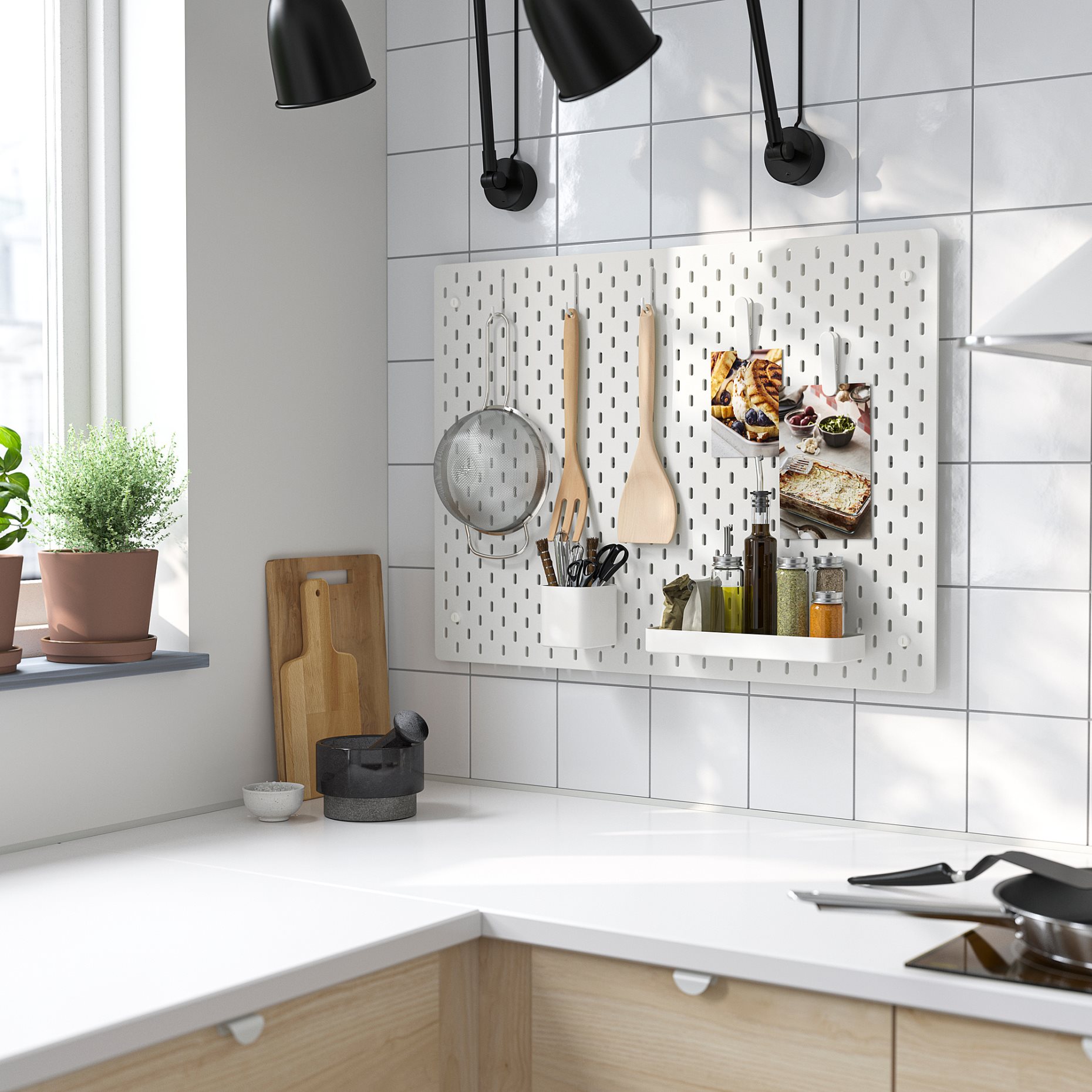 SKÅDIS, 7-piece accessories set, 205.864.20