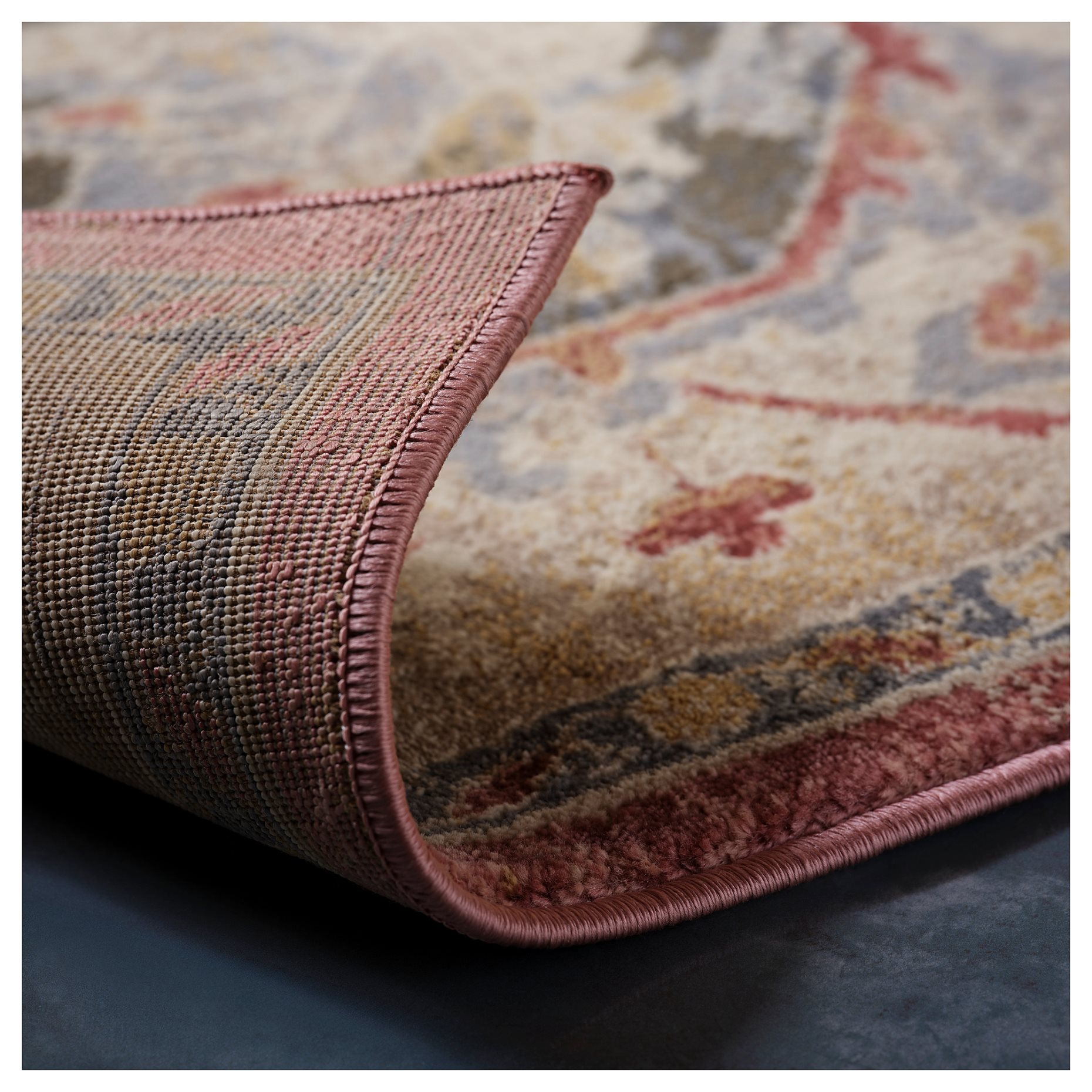 JÄRNVÄG, rug low pile, 160x230 cm, 205.956.98