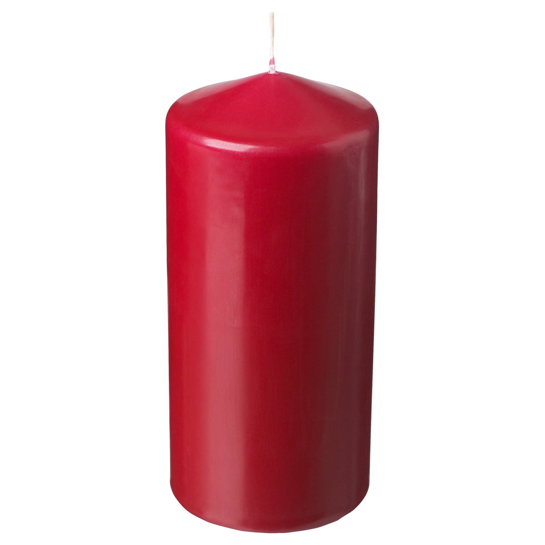 FENOMEN, unscented pillar candle, 14 cm, 205.995.02