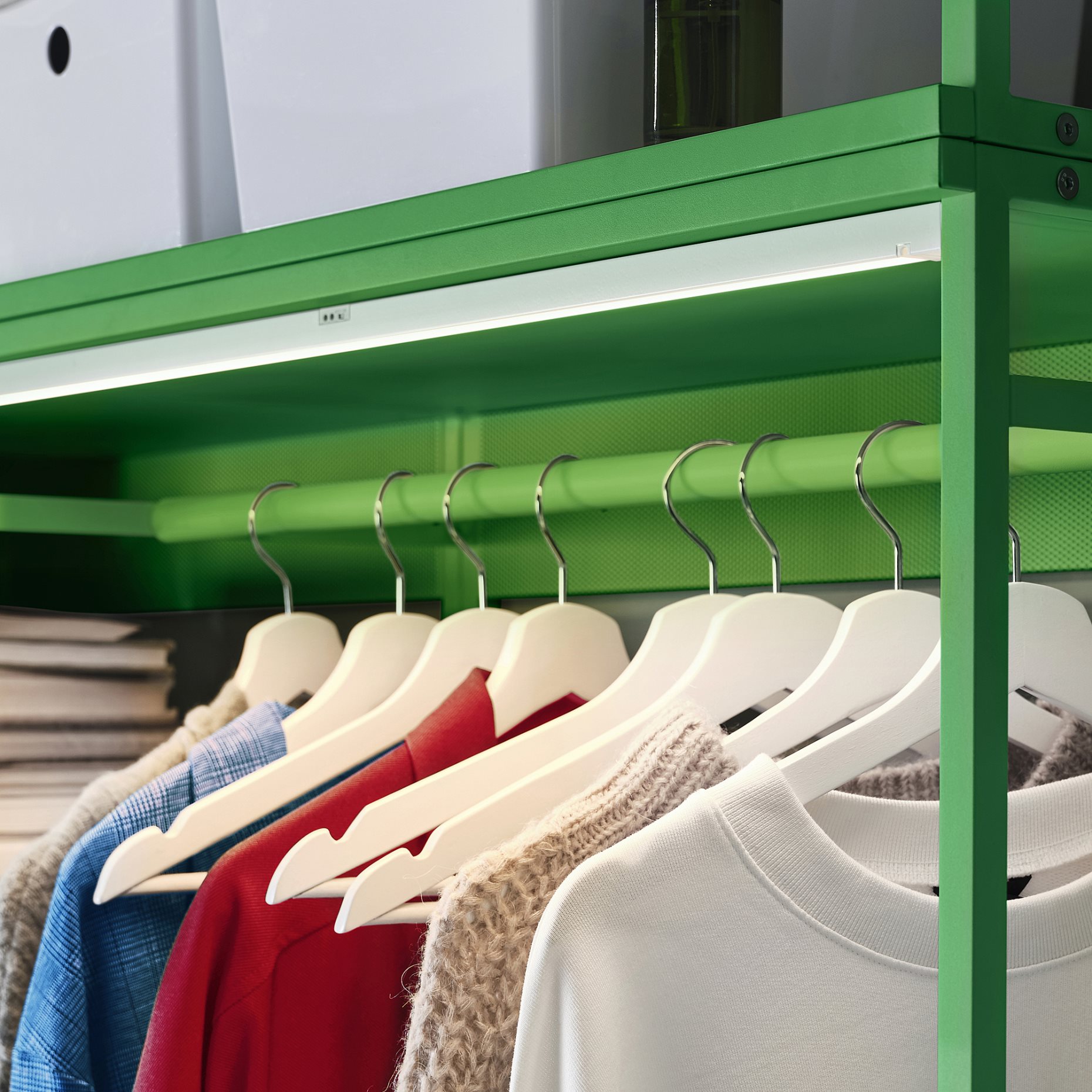 PLATSA, open clothes hanging unit, 80x40x120 cm, 206.034.29