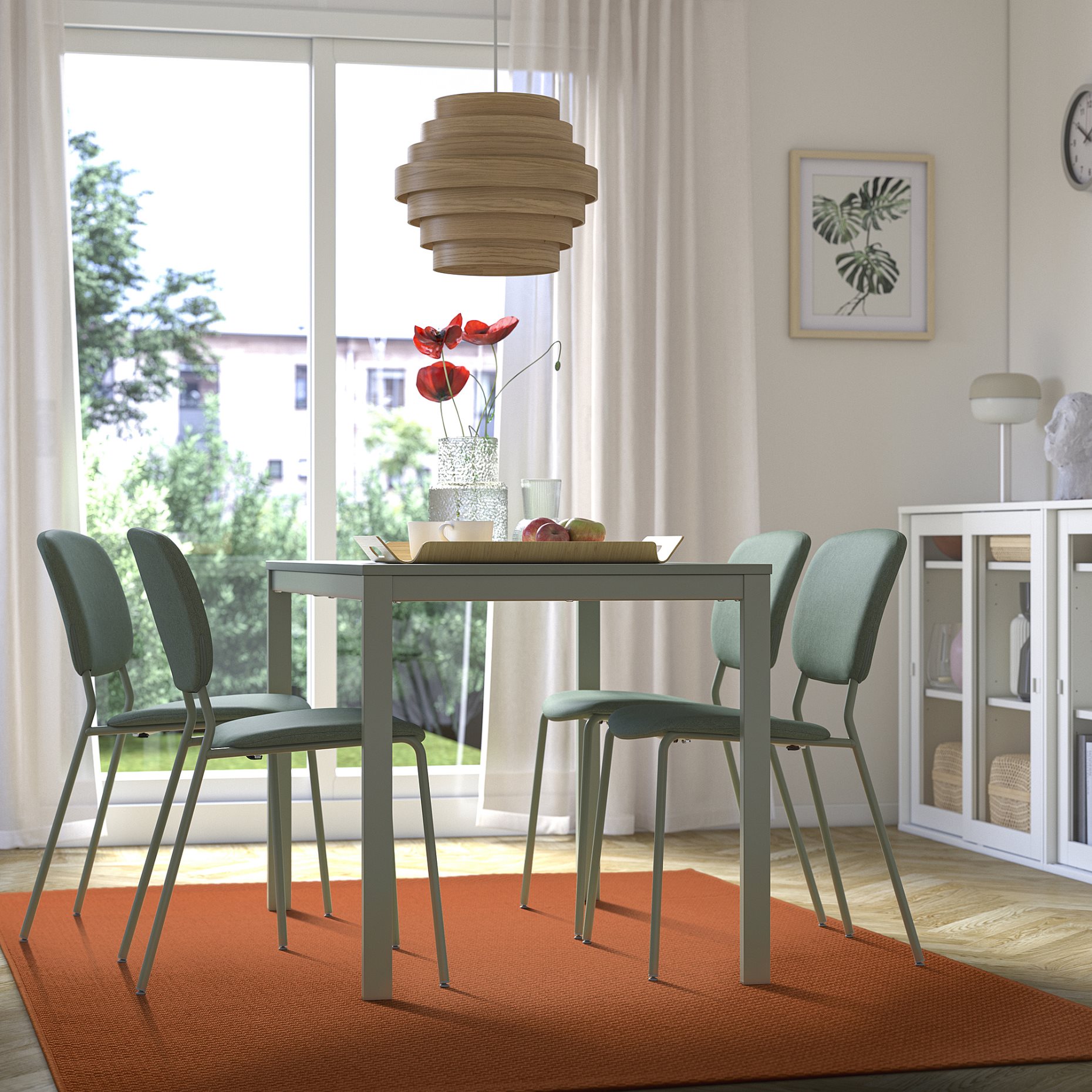 MORUM, rug flatwoven in/outdoor, 160x230 cm, 206.231.25