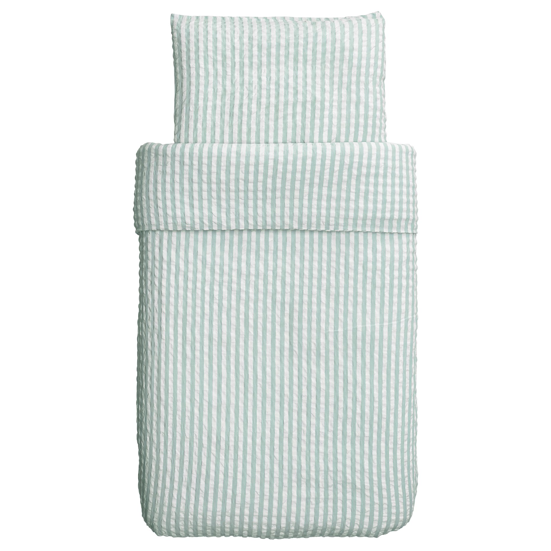 LEN, duvet cover 1 pillowcase for cot, 110x125/35x55 cm, 206.250.49