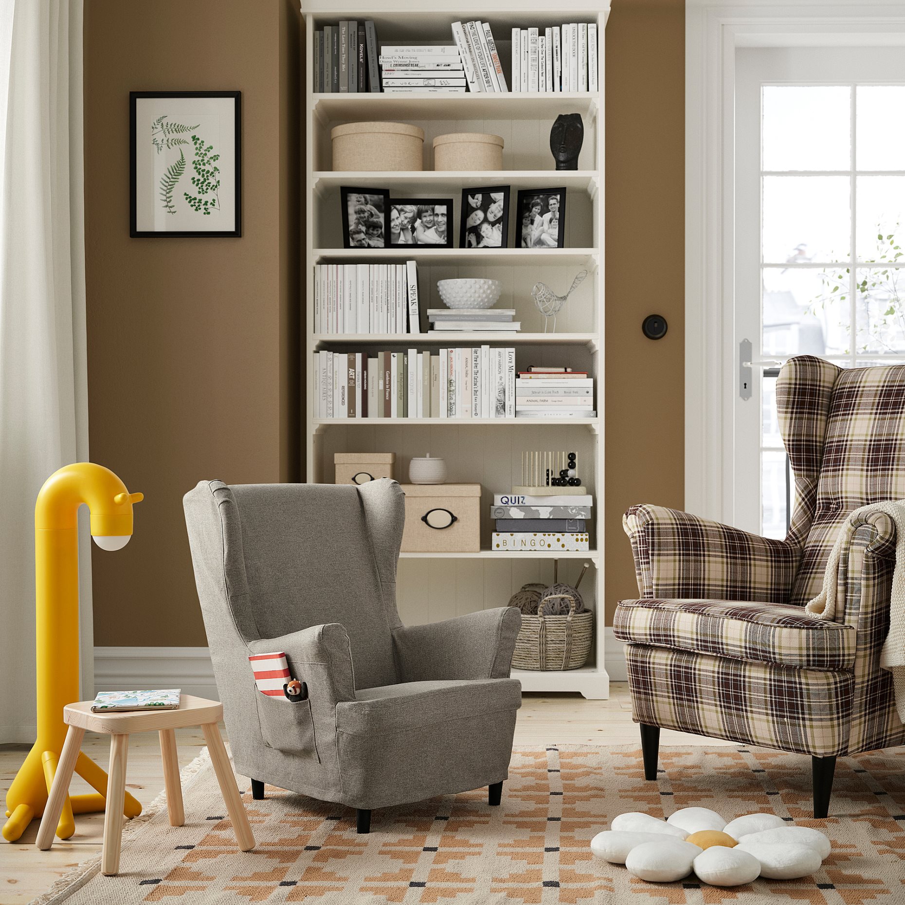 STRANDMON, slipcover for childrens armchair, 206.334.12