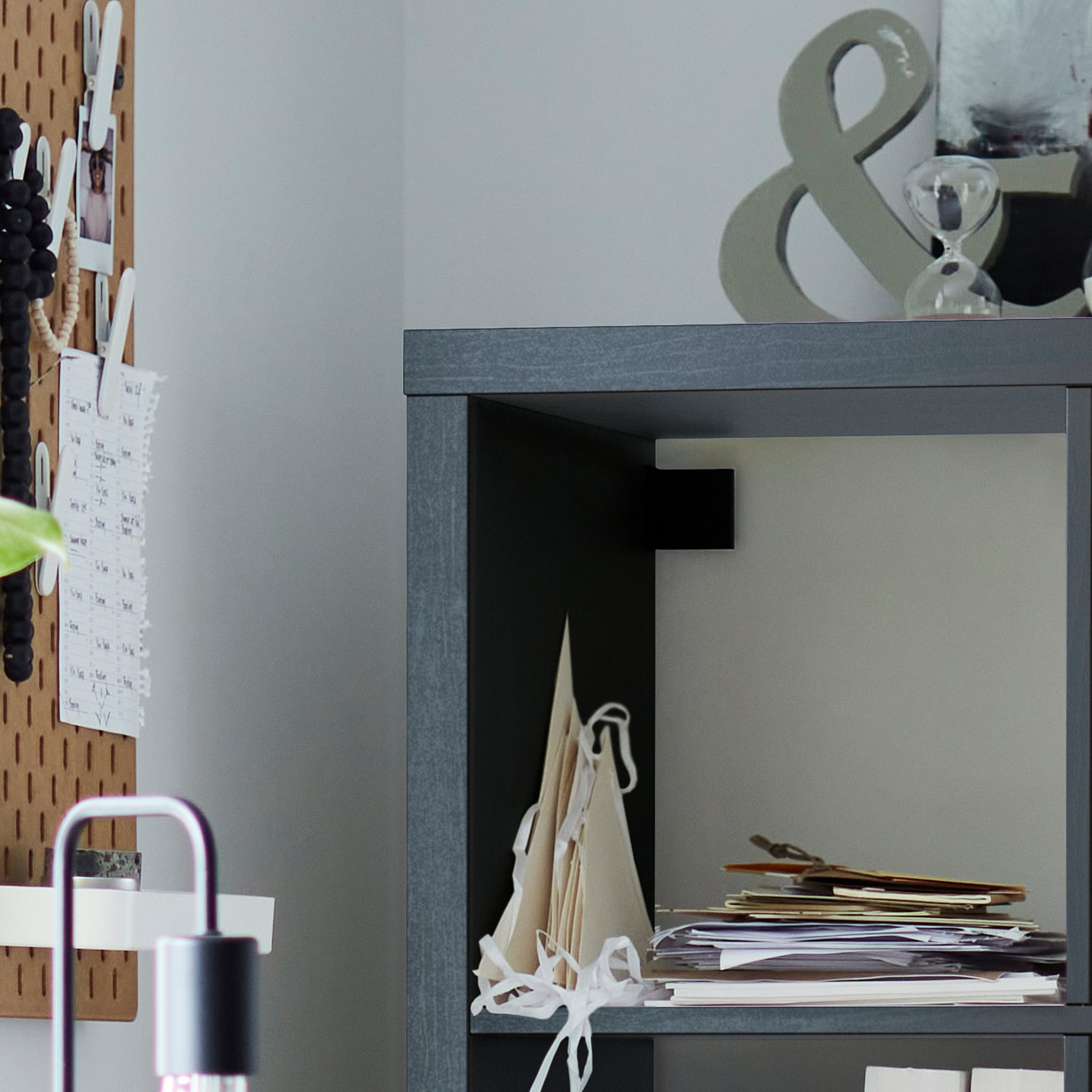 KALLAX, shelving unit with 4 inserts, 147x77 cm, 292.783.04