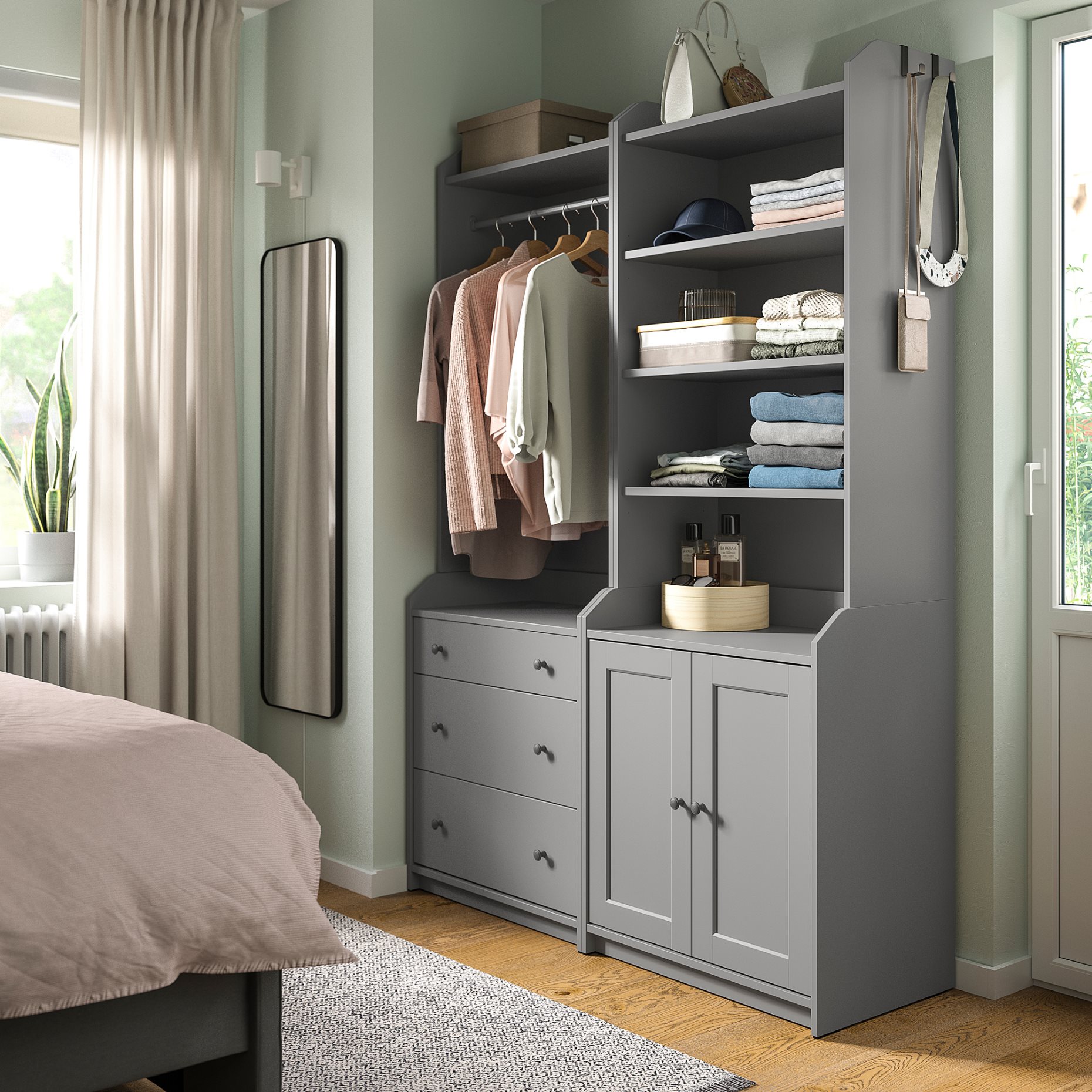 HAUGA, storage combination, 293.886.37