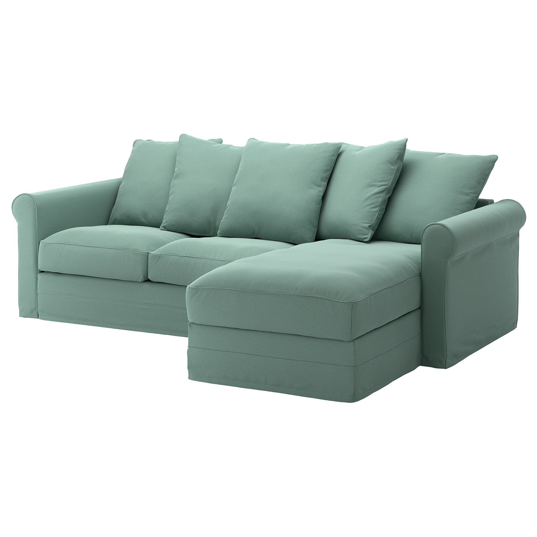GRÖNLID, 3-seat sofa with chaise longue, 294.088.43