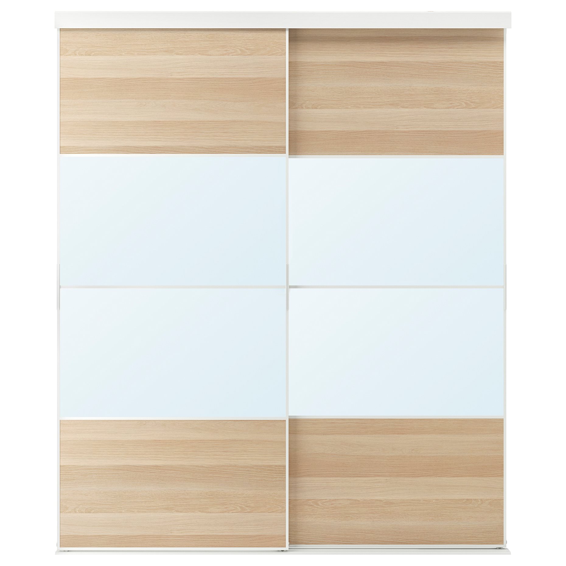 SKYTTA/MEH/AULI, sliding door combination, 202x240 cm, 294.240.46