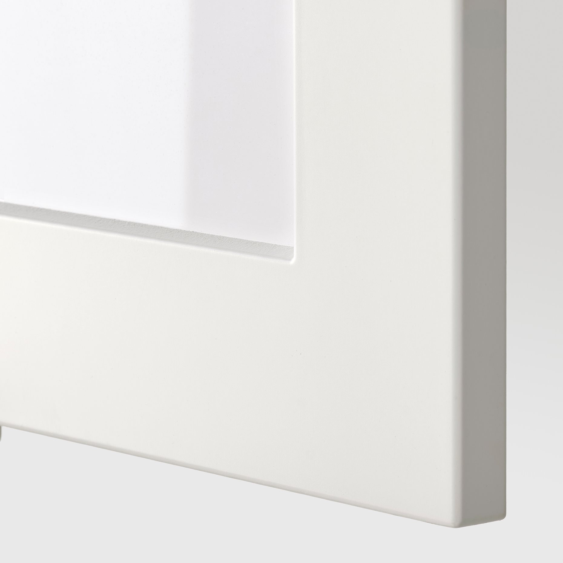 METOD, wall cabinet with shelves/2 glass doors, 60x60 cm, 294.678.75