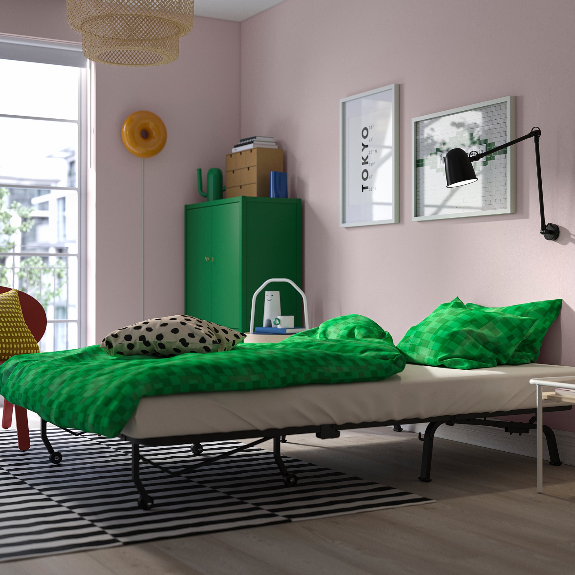 LYCKSELE MURBO, 2-seat sofa-bed, 295.632.16