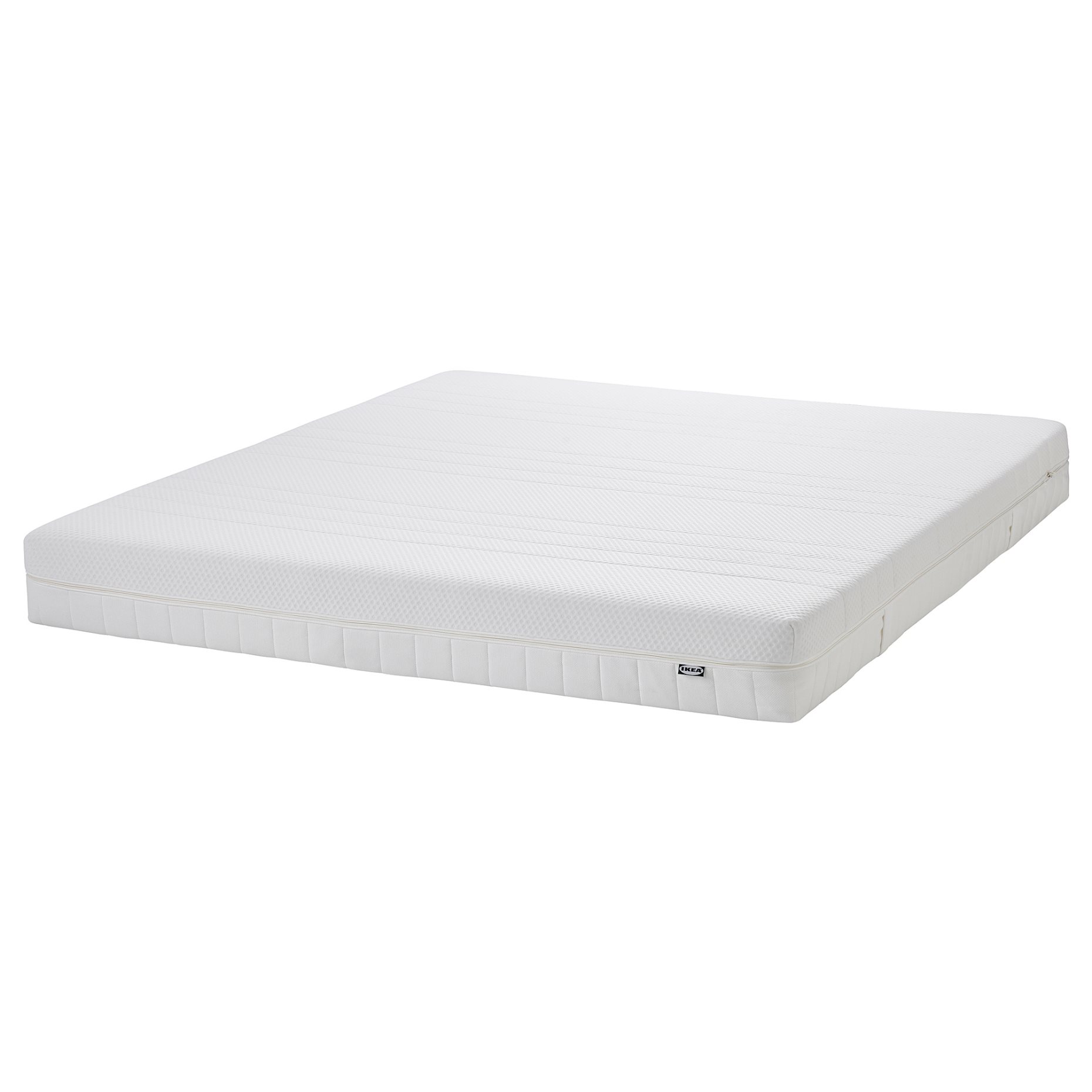GLAMBERGET, bed frame with storage and mattress, 140x200 cm, 295.684.93