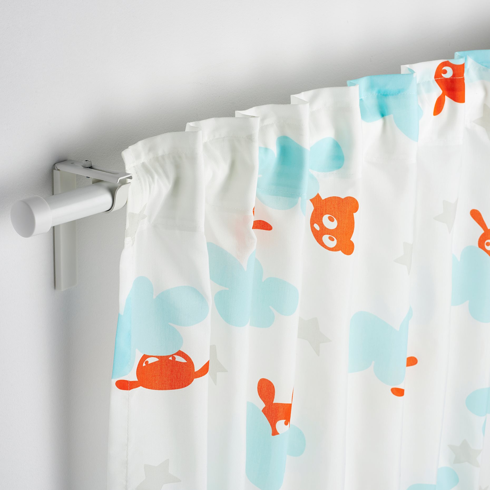 STJÄRNBILD, κουρτίνα με δέστρα, 2 τεμ., 303.196.19