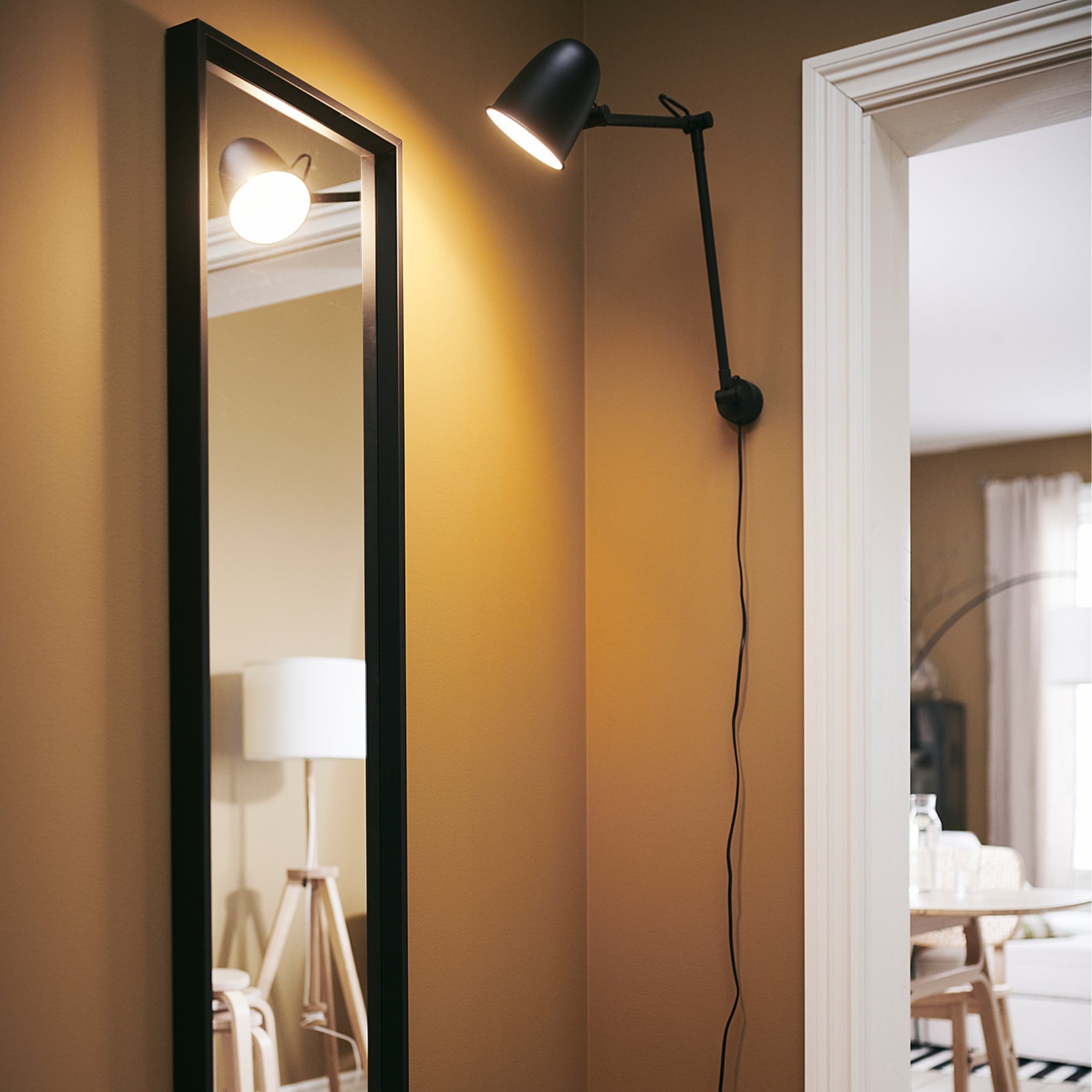 NISSEDAL, καθρέφτης, 40x150 cm, 303.203.21