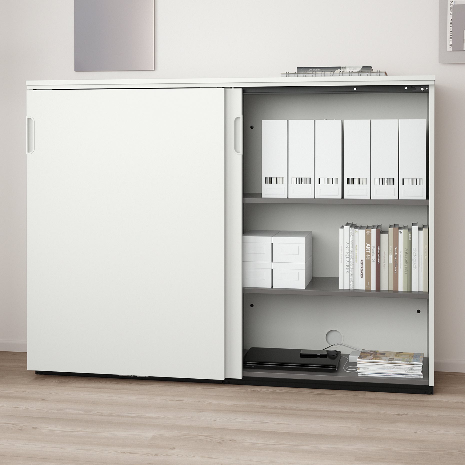 GALANT, cabinet with sliding doors, 303.651.35